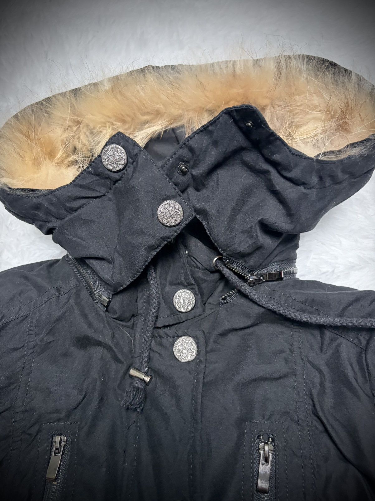 If Six Was Nine Rare Cecil McBee raccoon fur vkei jacket Size US M / EU 48-50 / 2 - 3 Thumbnail