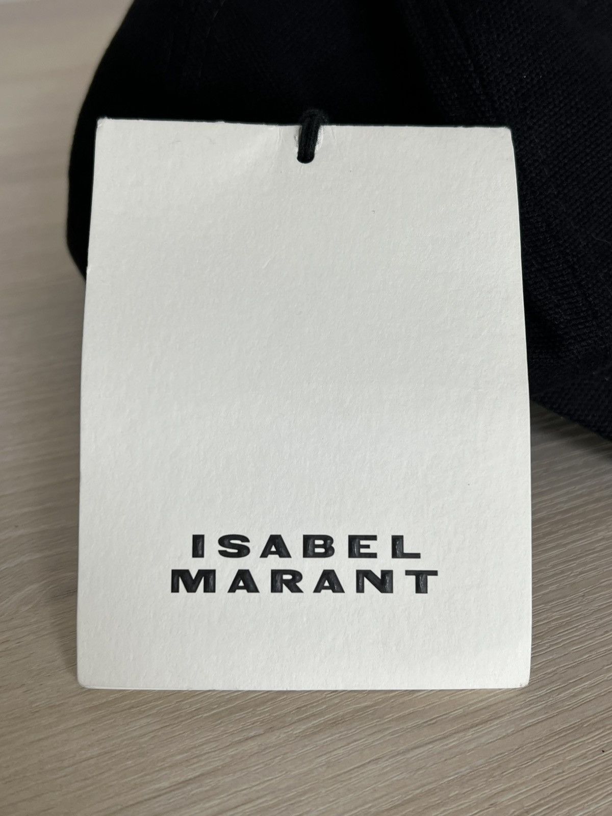 Isabel Marant Isabel Marant Tyron Logo Baseball Cap Black NWT Size ONE SIZE - 8 Thumbnail