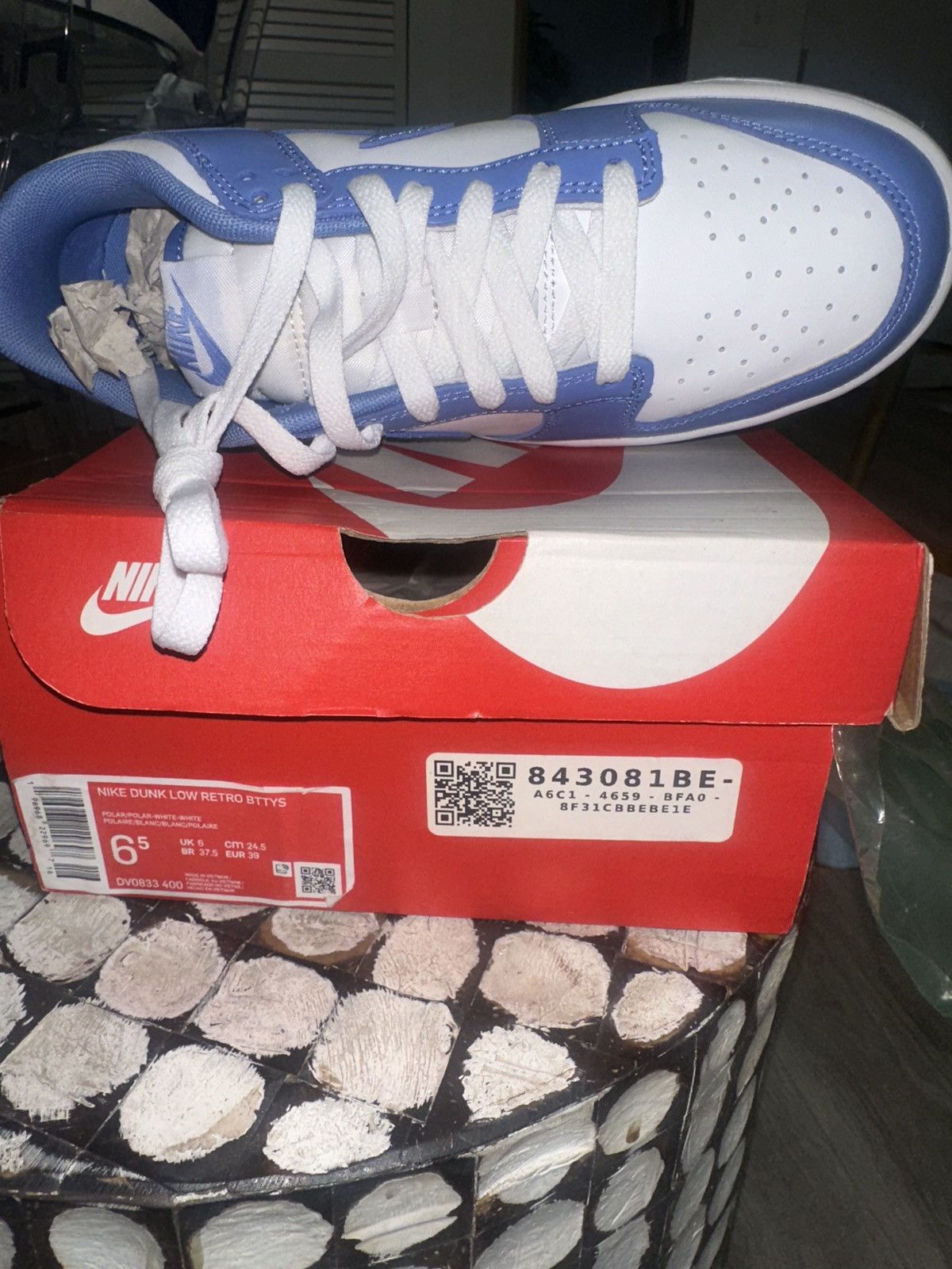 Nike Nike dunk low retro bttys Size US 6.5 / EU 39-40 - 4 Thumbnail