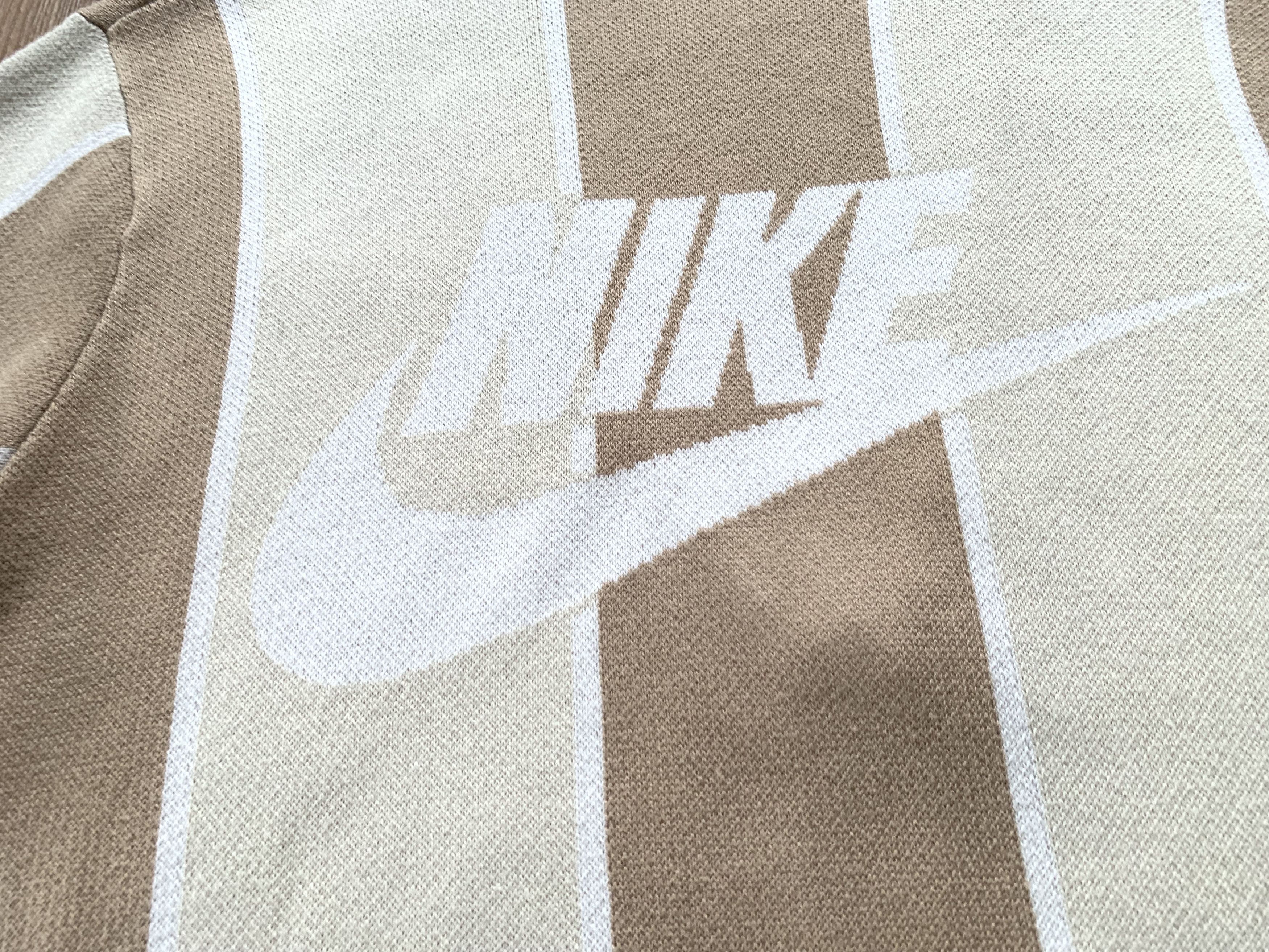 Nike Nike Club Fairway Stripe Cotton Sweater Cardigan Size US S / EU 44-46 / 1 - 6 Thumbnail