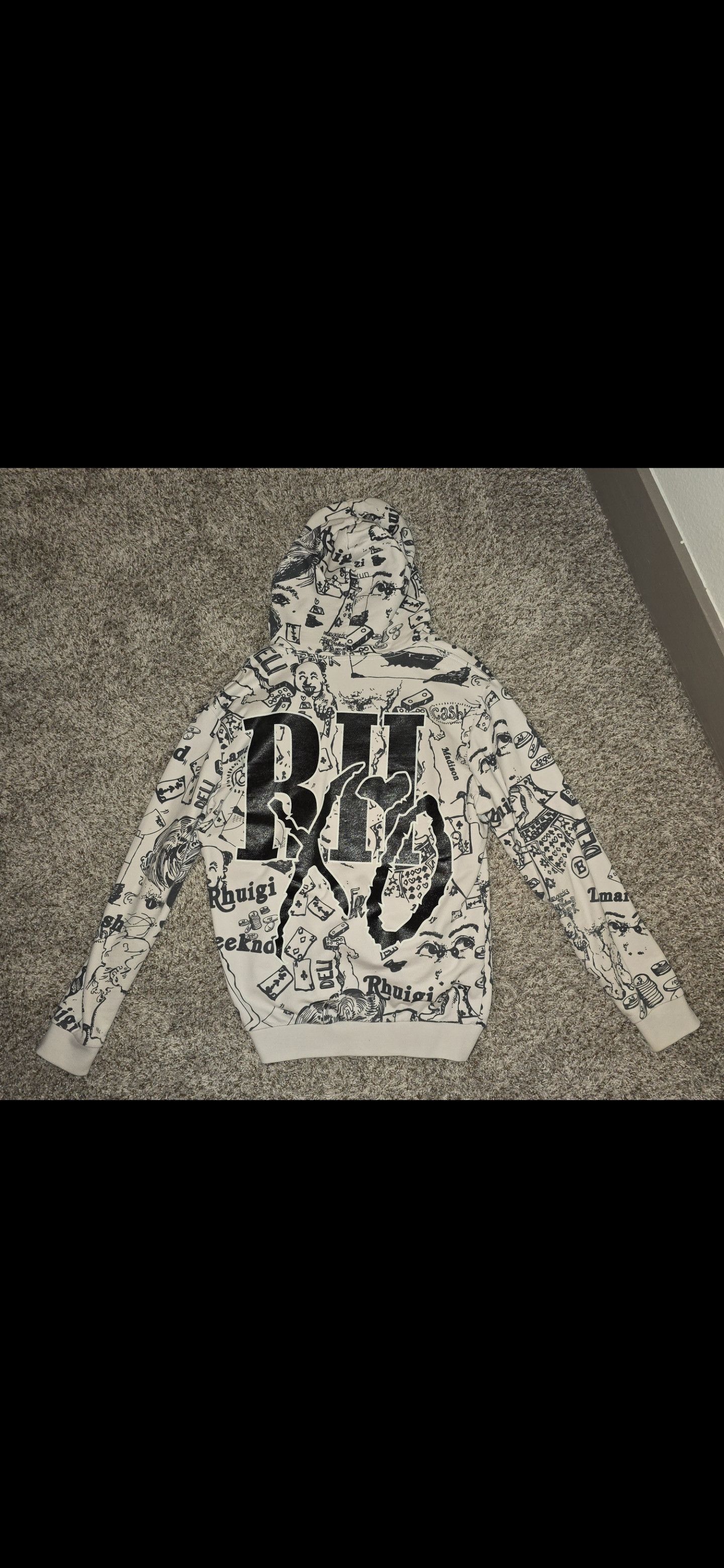 Rhude Rhude x XO Weeknd Hoodie Size US L / EU 52-54 / 3 - 4 Thumbnail