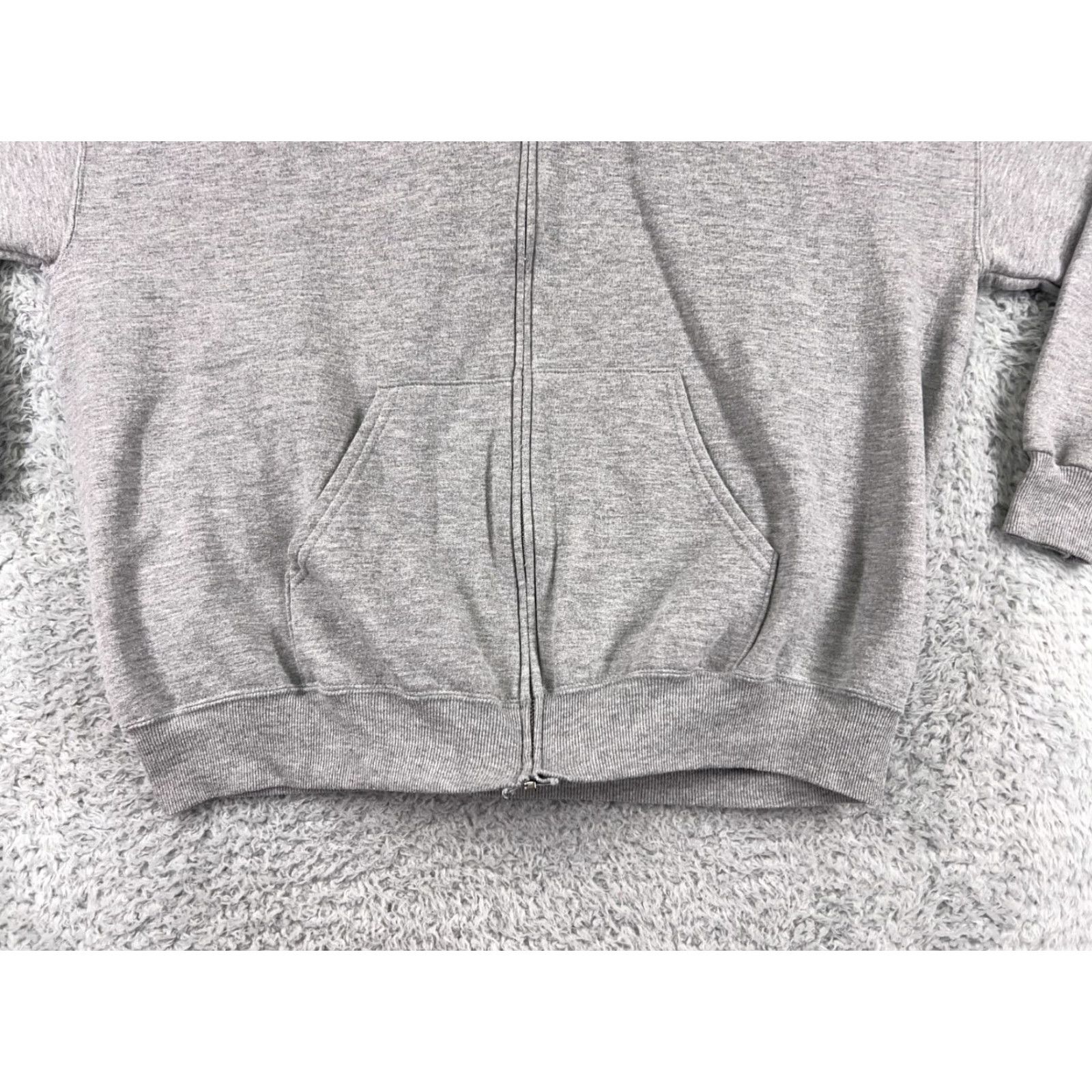 Disney Disney Hoodie Womens 2XL Gray Full Zip Pockets Mickey Donald Goofy Pluto Cartoon Logo Shirt History 2008 Resort Outdoors Mens Woman Girls Size XXL / US 16-18 / IT 52-54 - 5 Thumbnail