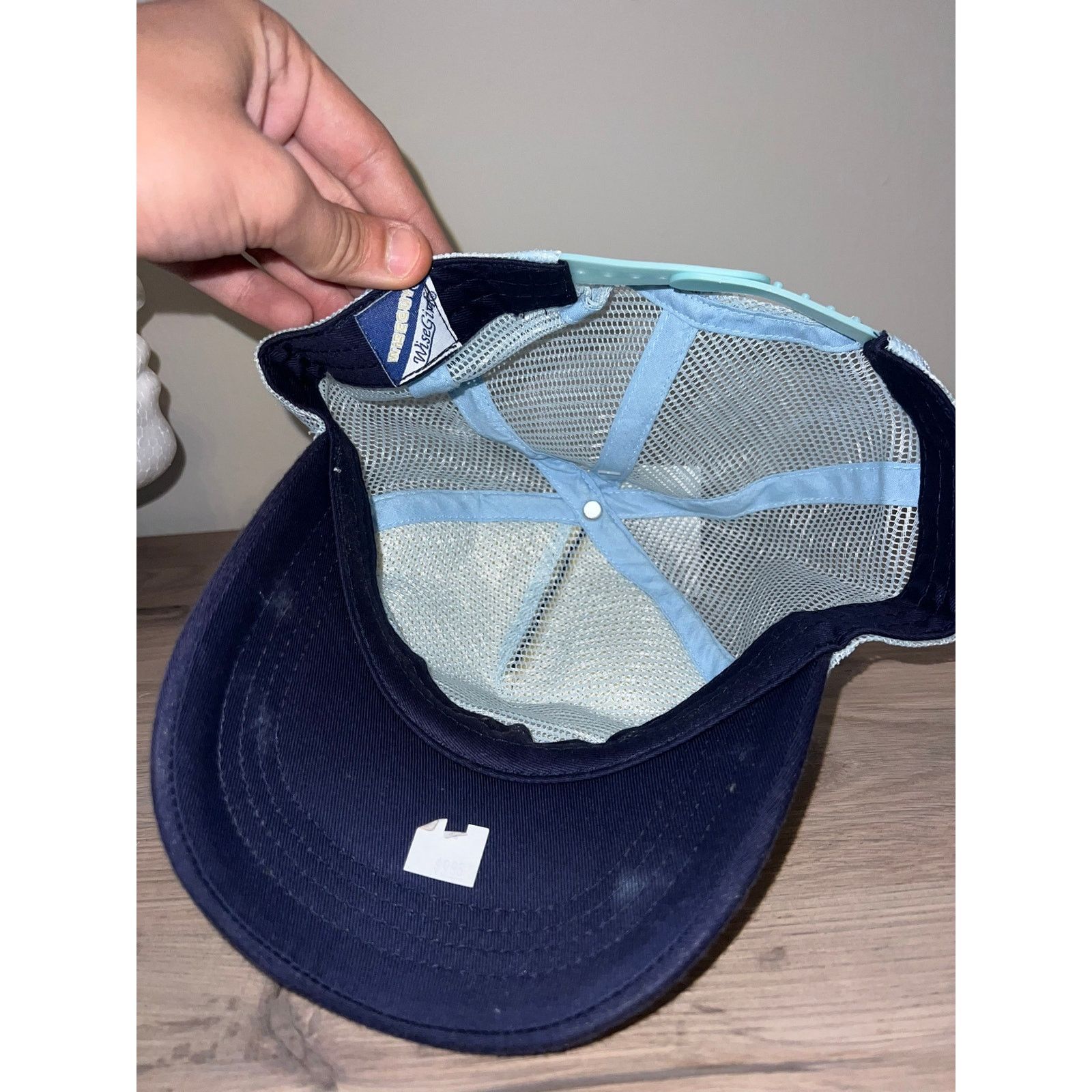 Vintage Y2K Von Cuttie Blue Trucker Hat Headwear Designer Spoof OS Size ONE SIZE - 7 Thumbnail
