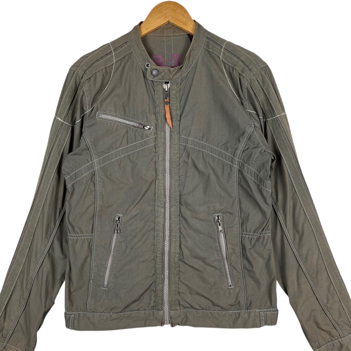 BAL 🔥 Ball Zip Up Rider Moto Jacket Size US M / EU 48-50 / 2 - 3 Thumbnail