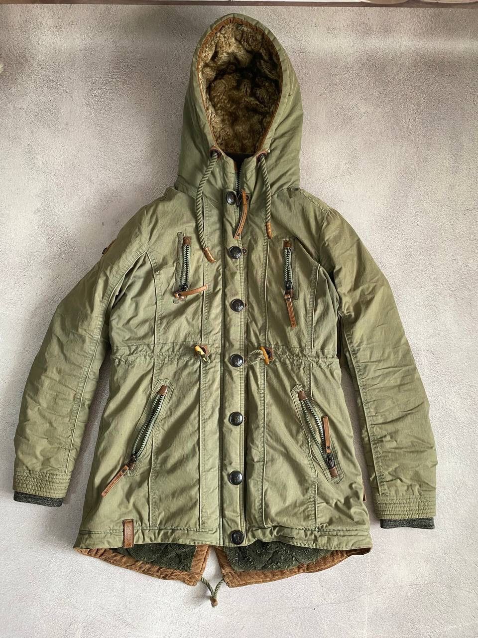 Pre-owned Hysteric Glamour X If Six Was Nine Avant Garde If Six Was Nine Style Jacket Parka In Navy
