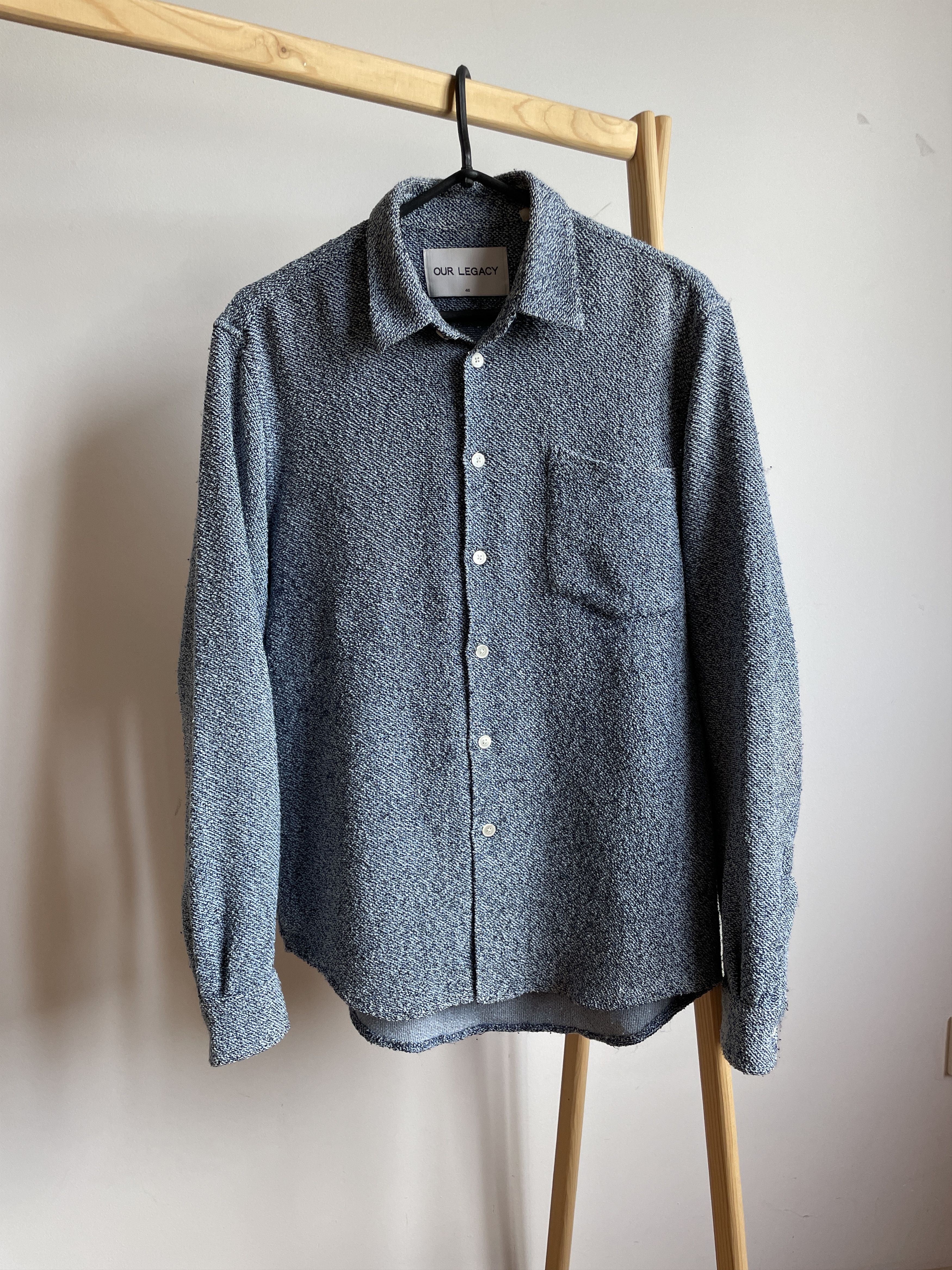 Pre-owned Our Legacy Ss15 Knitted Shirt Size Eur 46/s