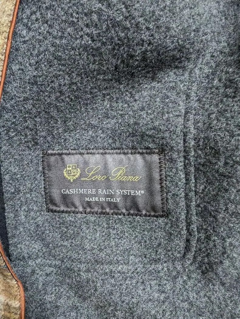 Loro Piana LORO PIANA Men's cashmere check coat Size US M / EU 48-50 / 2 - 7 Thumbnail