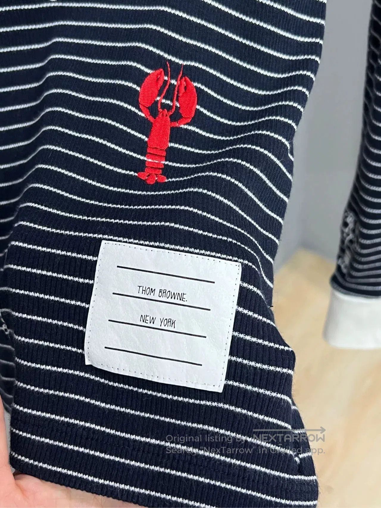 Thom Browne thom browne lobster striped polo shirt. Size US M / EU 48-50 / 2 - 3 Thumbnail
