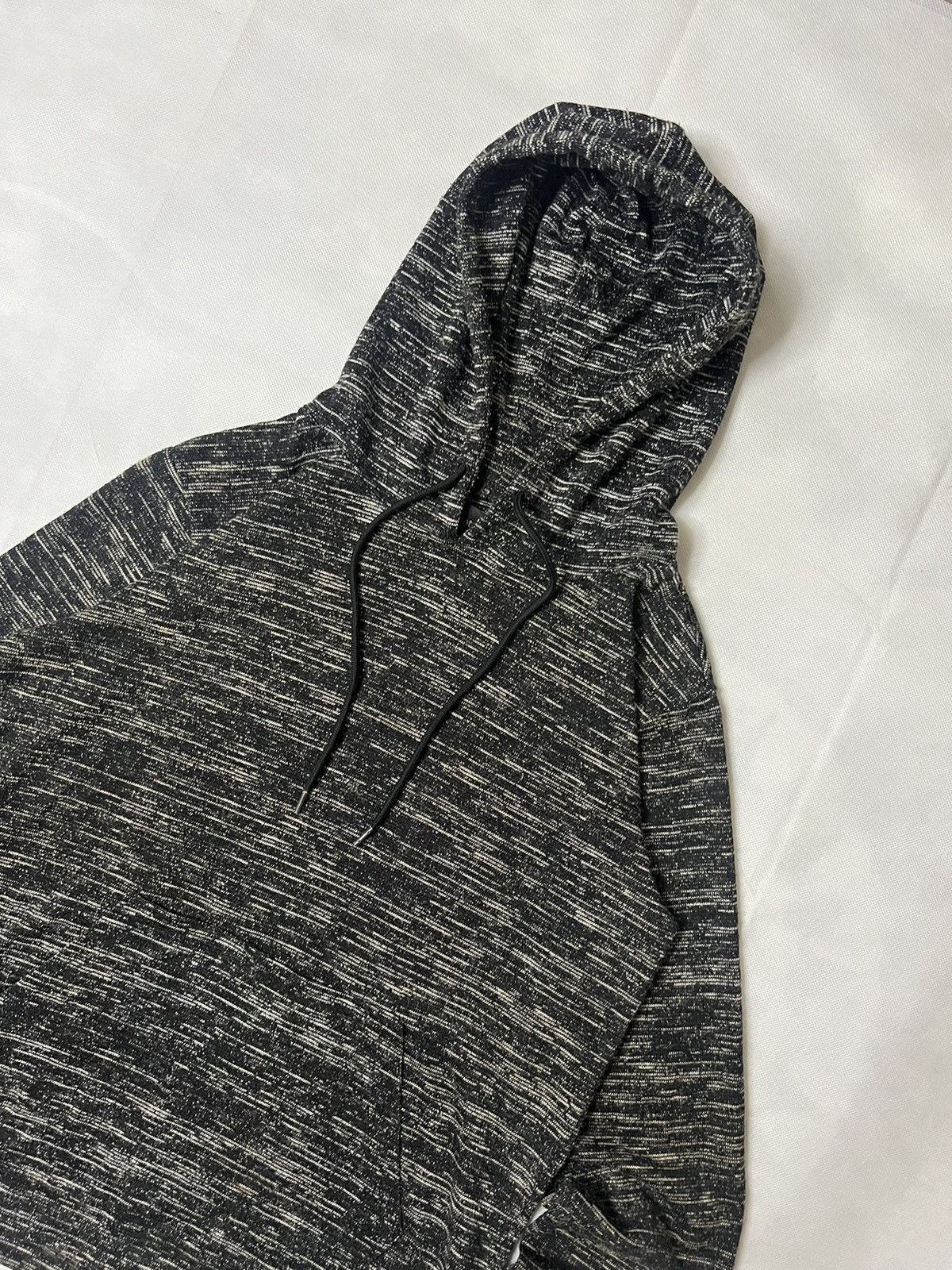 In The Attic In The Attic Heather Grey Rayon Hooded Pullover Size M / US 6-8 / IT 42-44 - 4 Thumbnail