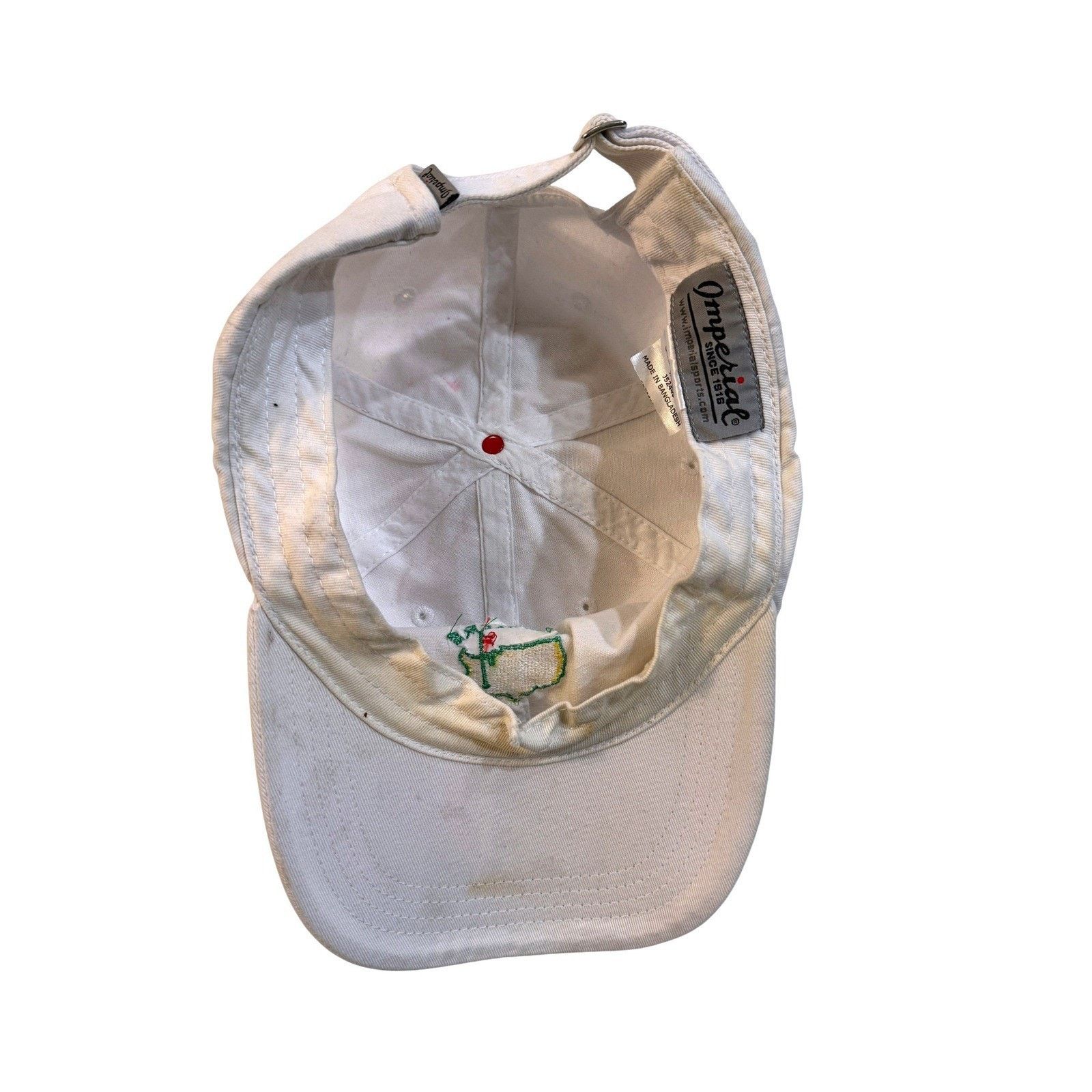 Imperial Vintage 90s Masters Augusta Golf Hat USA Map Strapback Size ONE SIZE - 5 Thumbnail