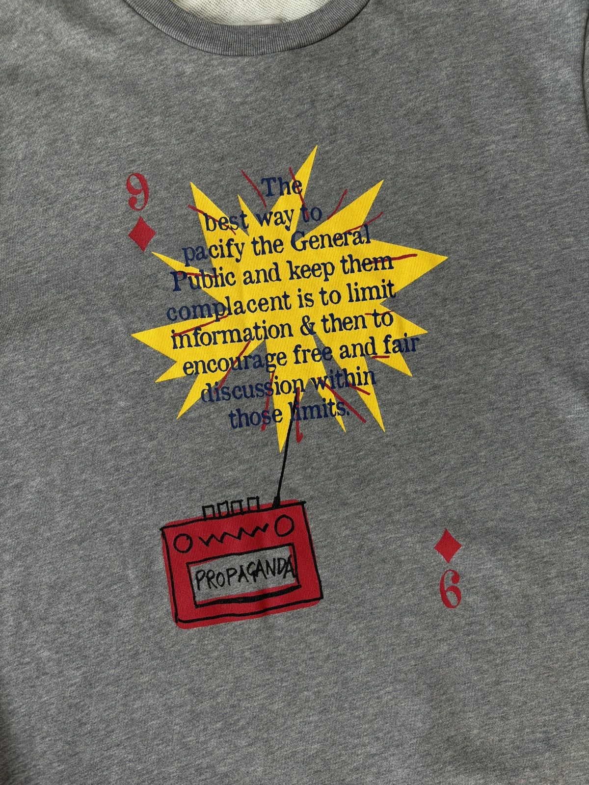Vivienne Westwood Vivienne Westwood Propaganda Sweatshirt Rare Vintage Size US S / EU 44-46 / 1 - 4 Thumbnail