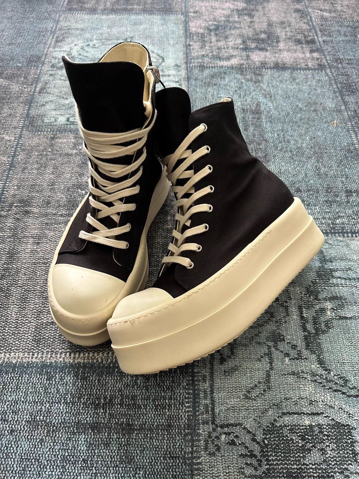 Rick Owens Rick Owens Drkshdw High-Top Thick Sole 43 Size US 10 / EU 43 - 2 Thumbnail