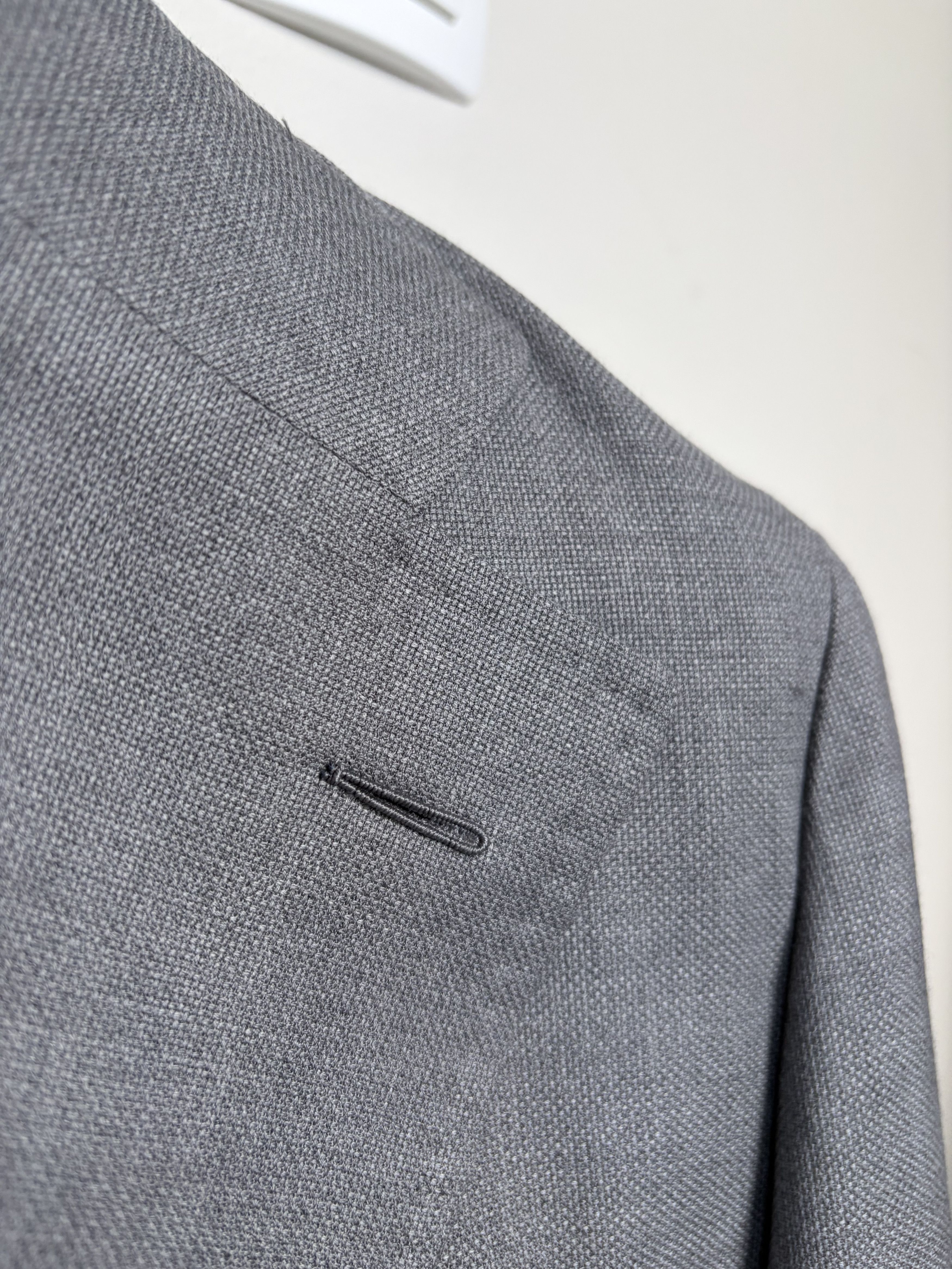 Suitsupply NWT Suitsupply grey s130 unconstructed jacket, size 38S\EU24 Size 38S - 2 Thumbnail