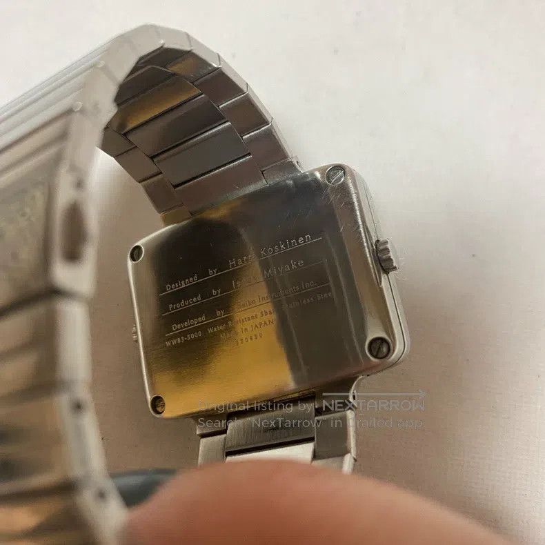 Issey Miyake Issey Miyake Dual watch faces watch Size ONE SIZE - 4 Thumbnail