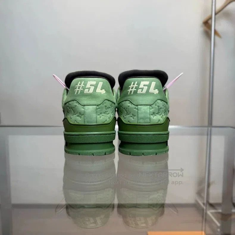 Louis Vuitton Louis Vuitton x Tyler Trainer Green UK9.5. Size US 9.5 / EU 42-43 - 5 Thumbnail