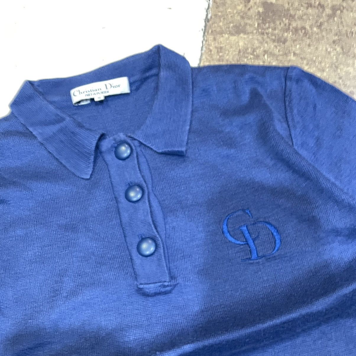 Christian Dior Monsieur 90s Christian Dior Monsieur Polo Knit Size US S / EU 44-46 / 1 - 2 Thumbnail