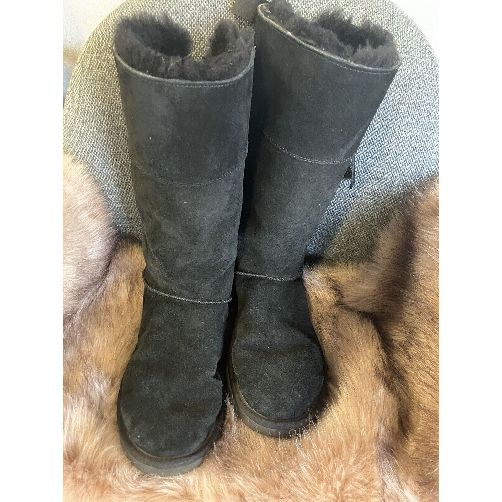 Ugg UGG Koolaburra Women's Boots , Size 9 - Black Size US 9 / IT 39 - 3 Thumbnail