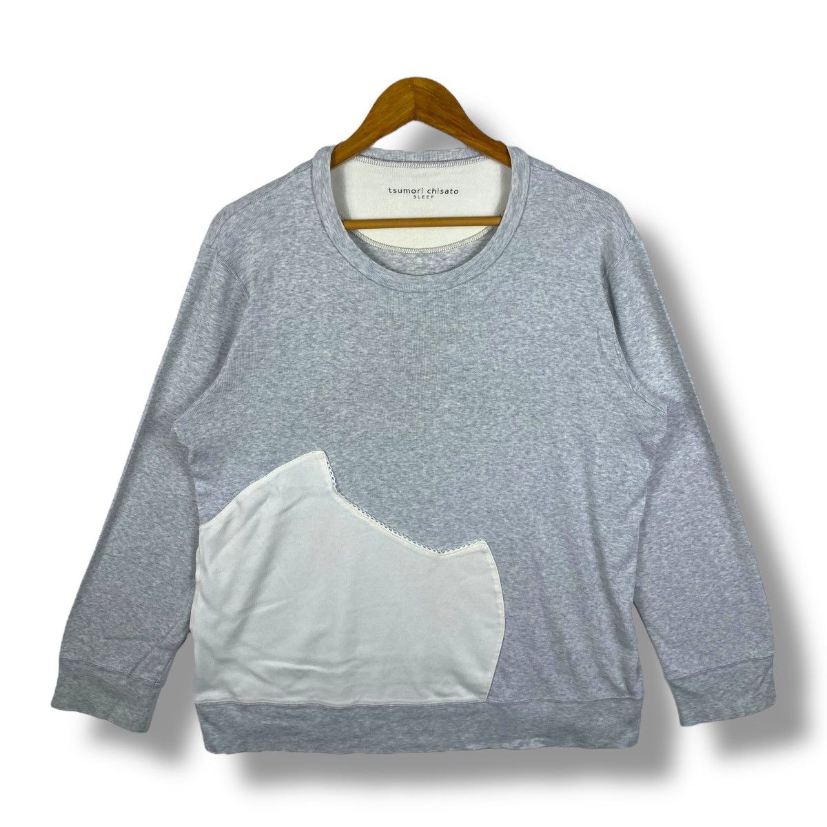 Issey Miyake × Tsumori Chisato Women TSUMORI CHISATO Sleep Long Sleeve With Pocket Tops Tee Size M / US 6-8 / IT 42-44 - 1 Thumbnail