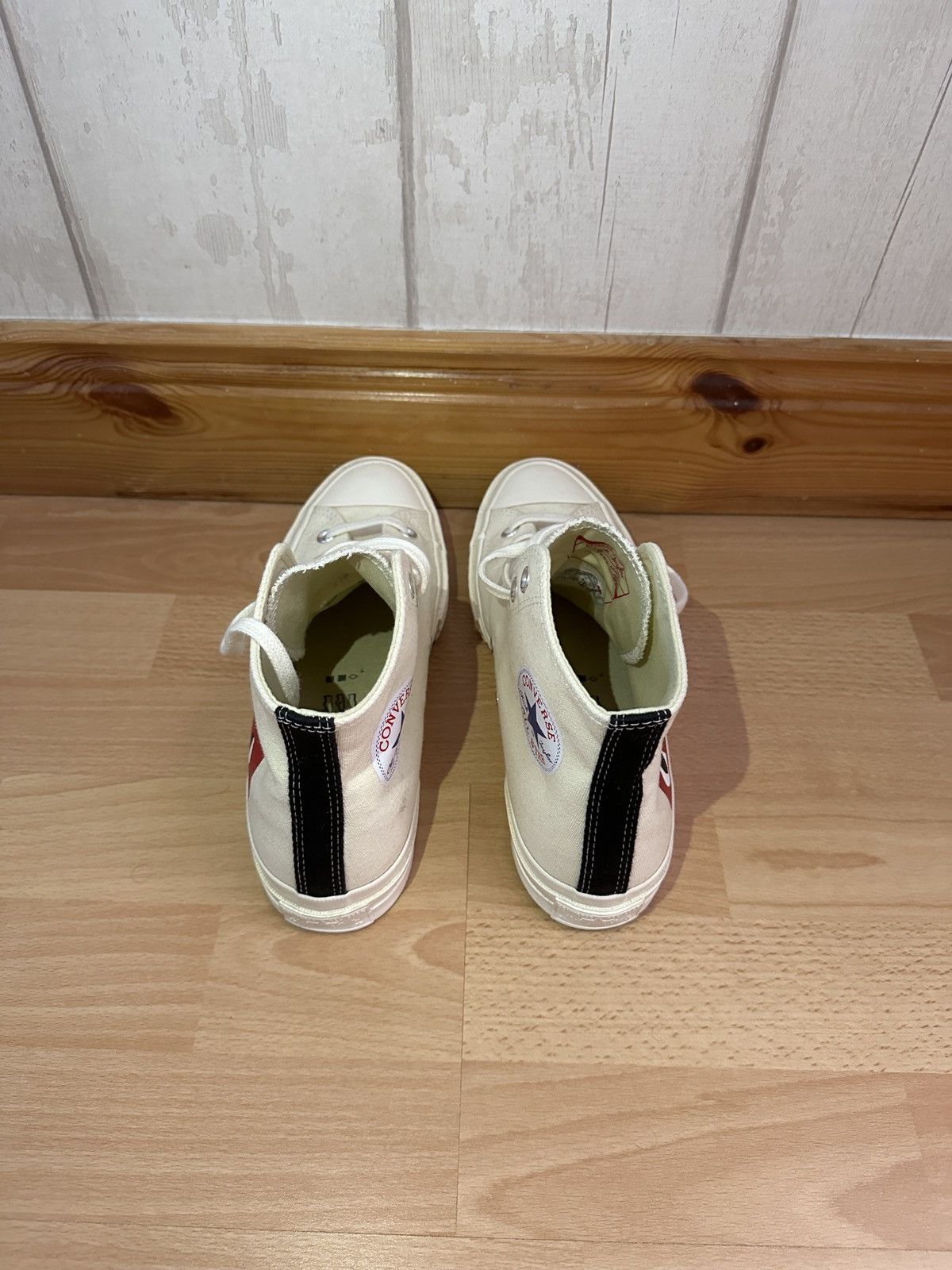 Comme des Garcons Comme Des Garcons Play x Converse Size US 8 / EU 41 - 4 Thumbnail