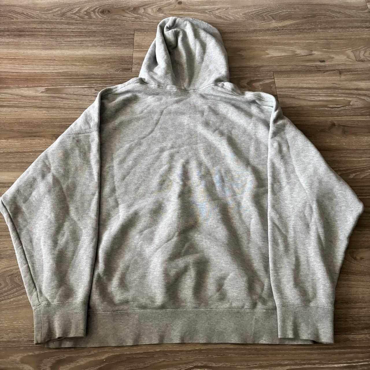Nike Crazy Vintage 90s Grey Nike Streetwear Essential Hoodie! Size L Size US L / EU 52-54 / 3 - 8 Thumbnail