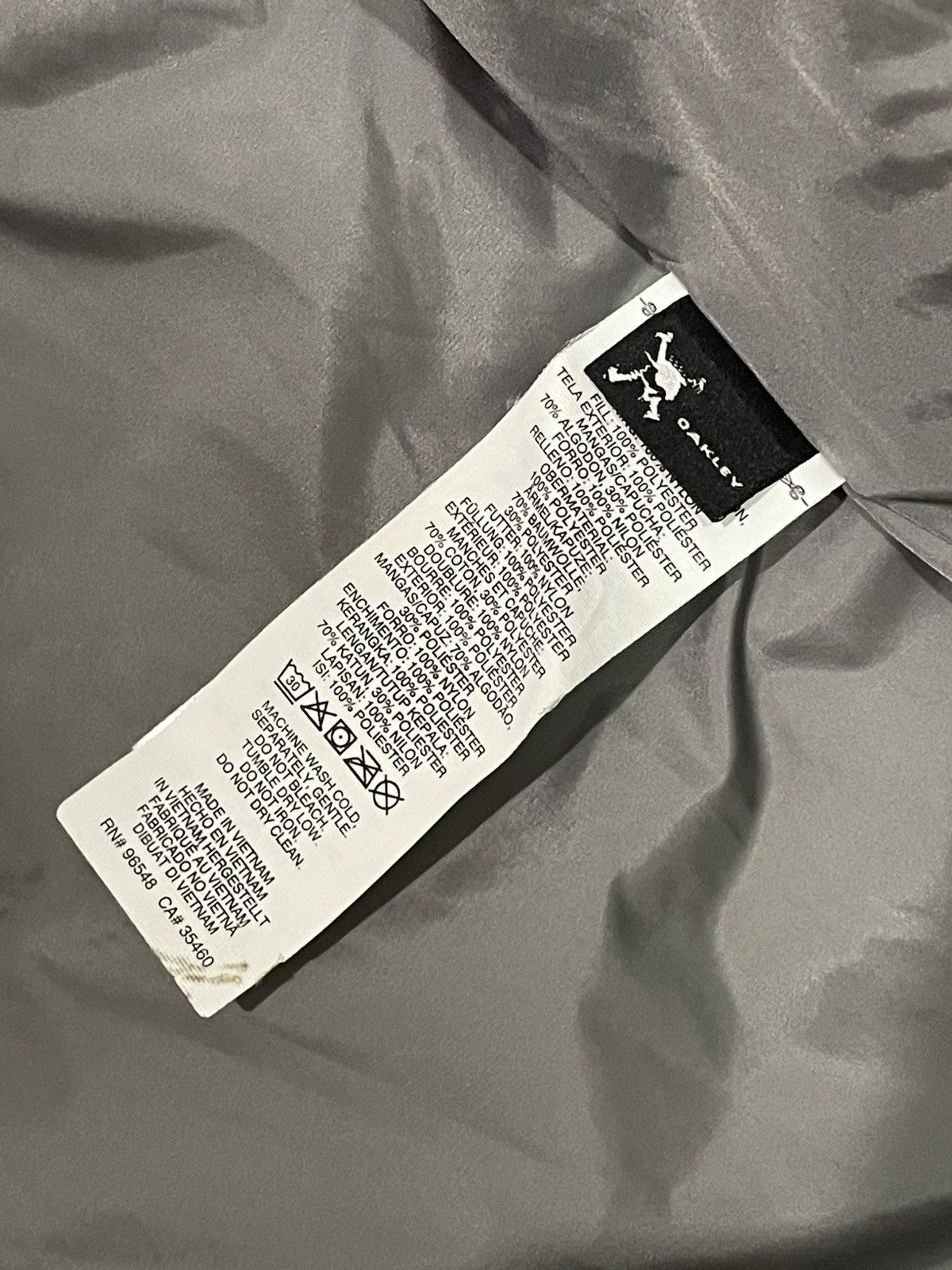 Oakley Vintage Oakley Light Jacket Hybrid Vest Hoodie Arcteryx Size US L / EU 52-54 / 3 - 11 Thumbnail