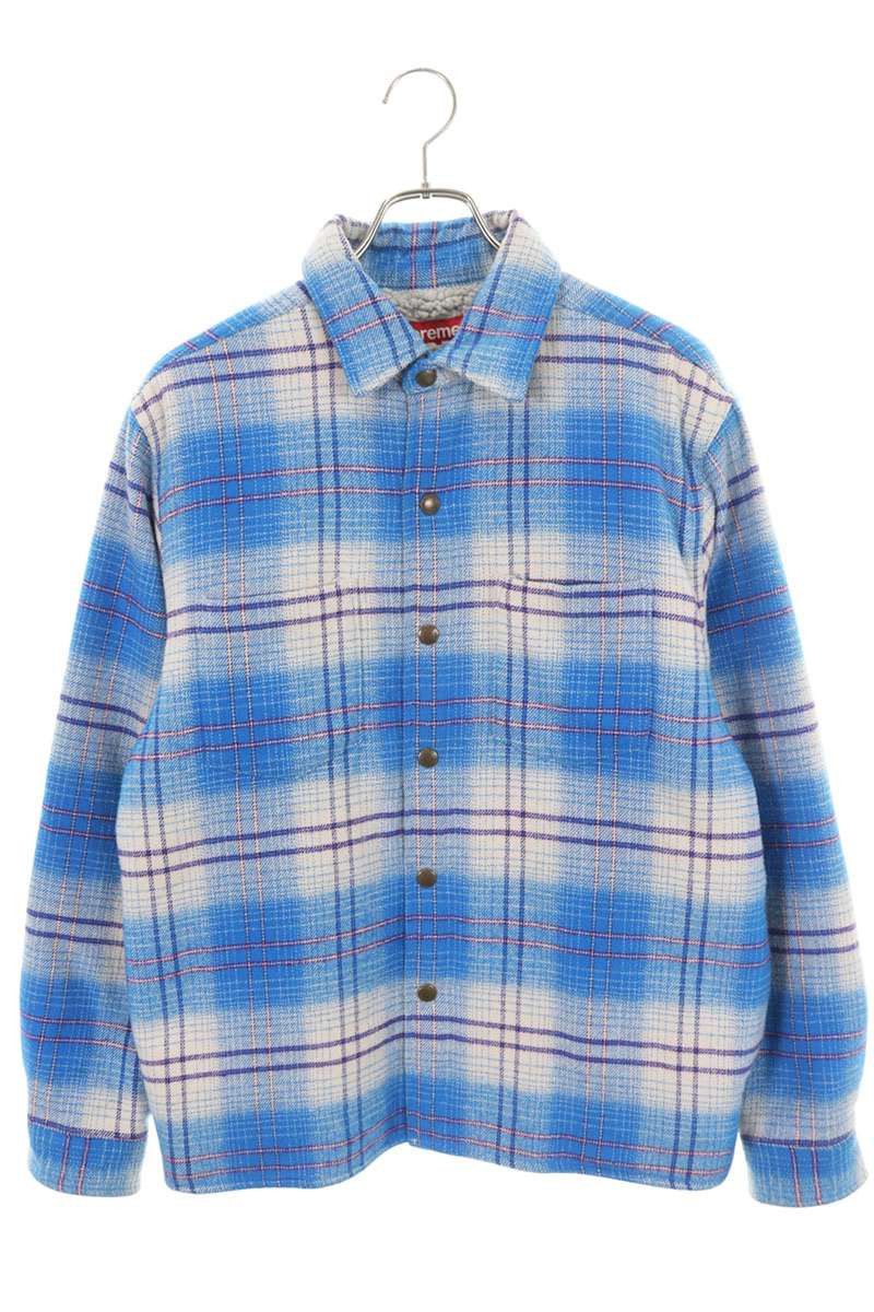Supreme Supreme Quilted Lined Denim Snap Shirt | Grailed