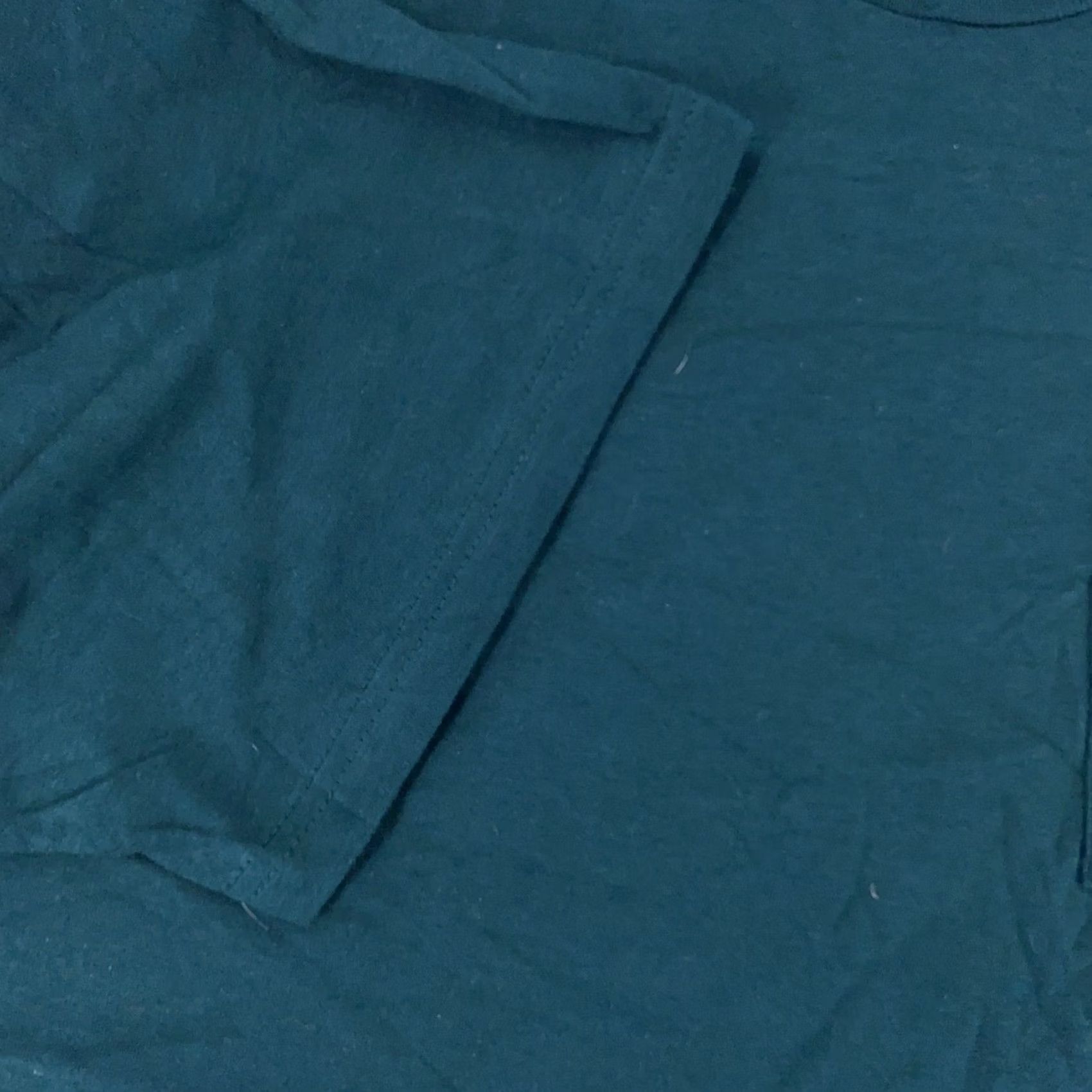 Fruit Of The Loom VINTAGE Fruit of the Loom Blank Pocket Tee Shirt Mens XL Green Size US XL / EU 56 / 4 - 3 Thumbnail