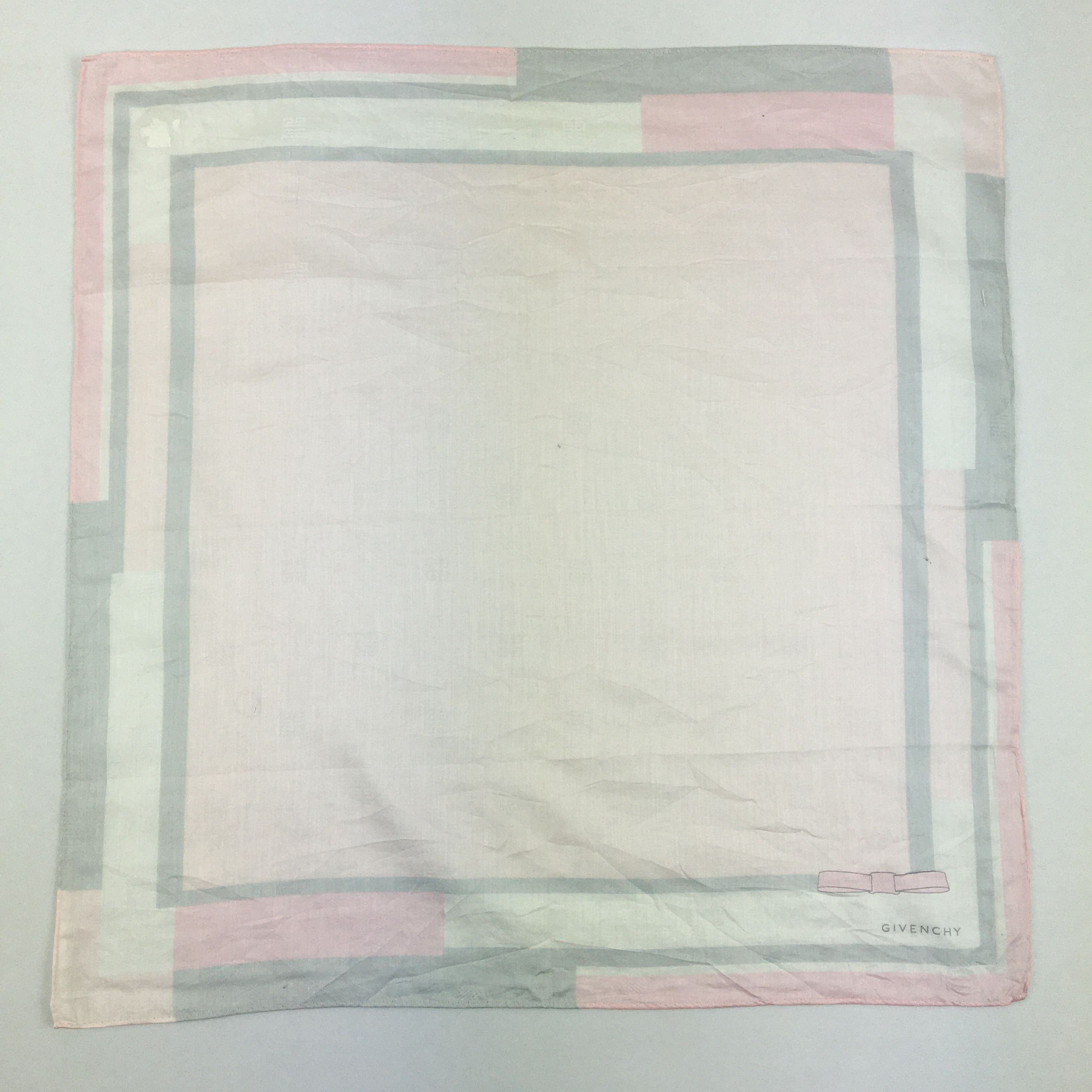 Japanese Brand Vintage Givenchy Handkerchief Neckerchief Bandana Size ONE SIZE - 2 Thumbnail