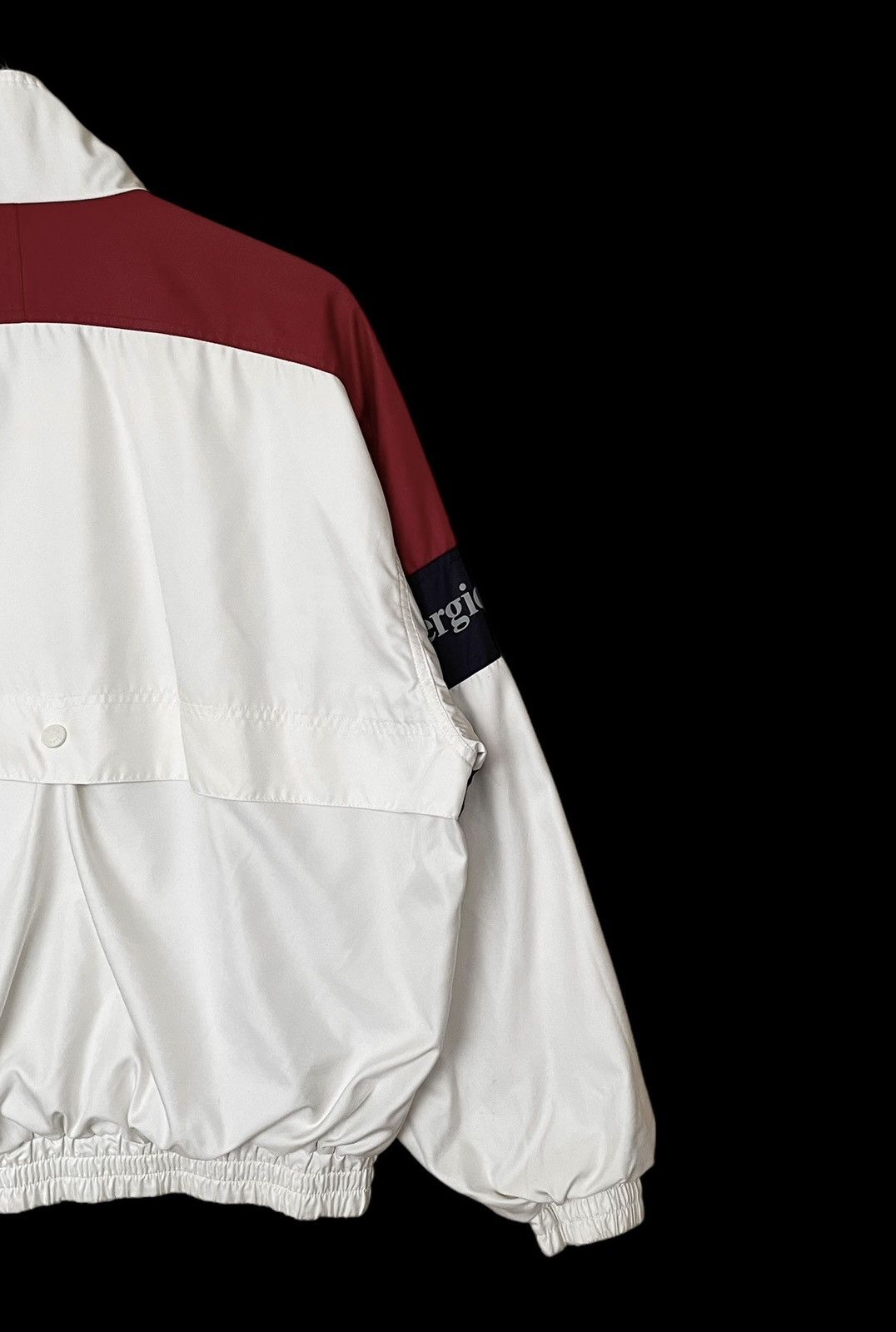 Japanese Brand × Sergio Tacchini × Vintage Vintage Brand Sergio Tacchini Nylon Jacket 1990s Size US L / EU 52-54 / 3 - 6 Thumbnail