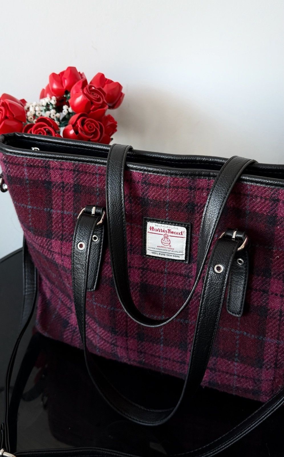Harris Tweed Bag Harris tweed Ladies Tote With Shoulder Strap Size ONE SIZE - 2 Thumbnail