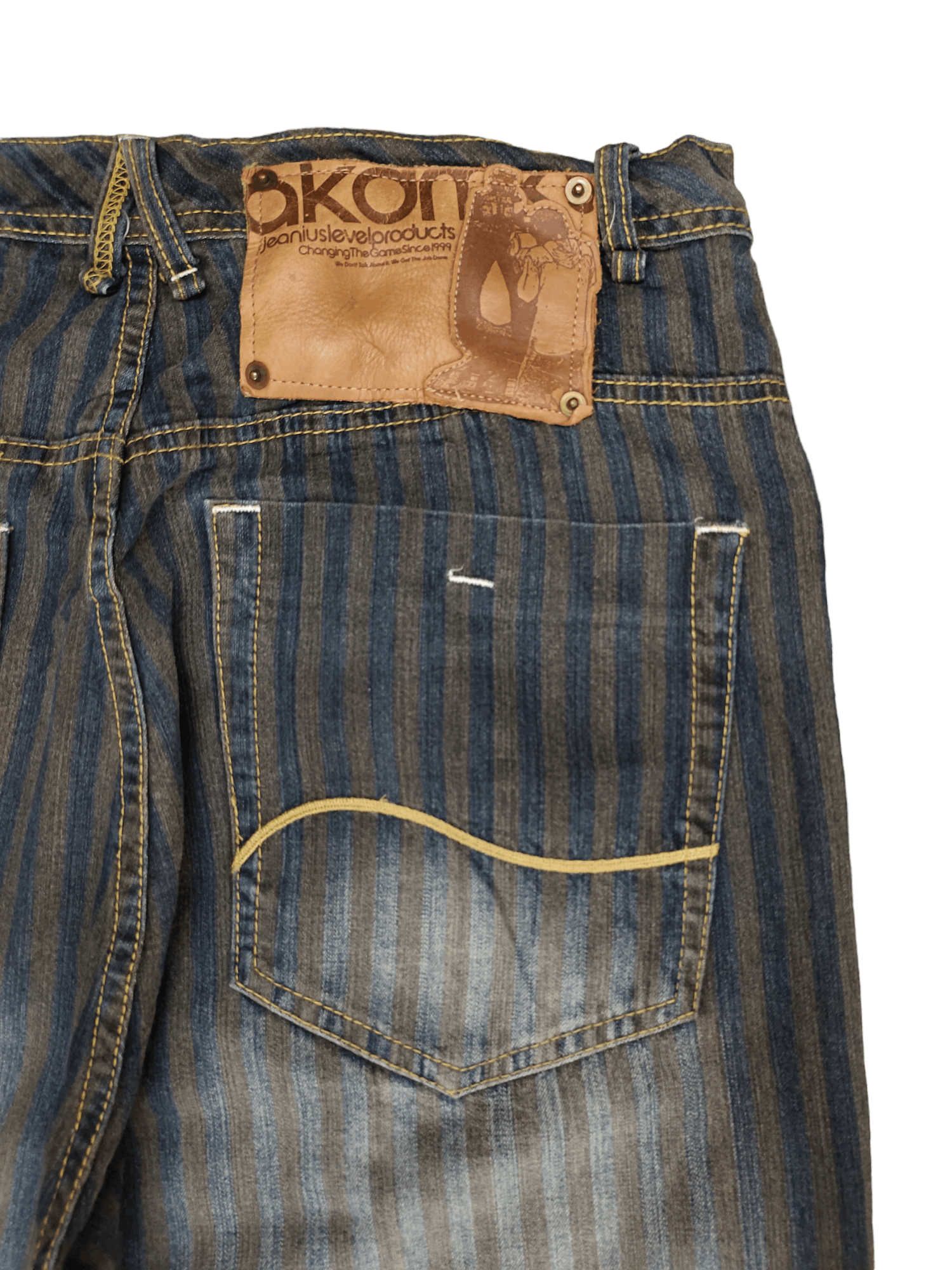 Akademiks Baggy Jeans Akedamiks Denim Wide Leg Y2k Jnco Streetwear Size US 34 / EU 50 - 3 Thumbnail