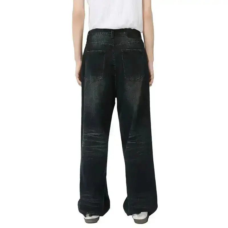Japanese Brand Vintage Irregular Hole High Street Jeans Size US 32 / EU 48 - 5 Thumbnail