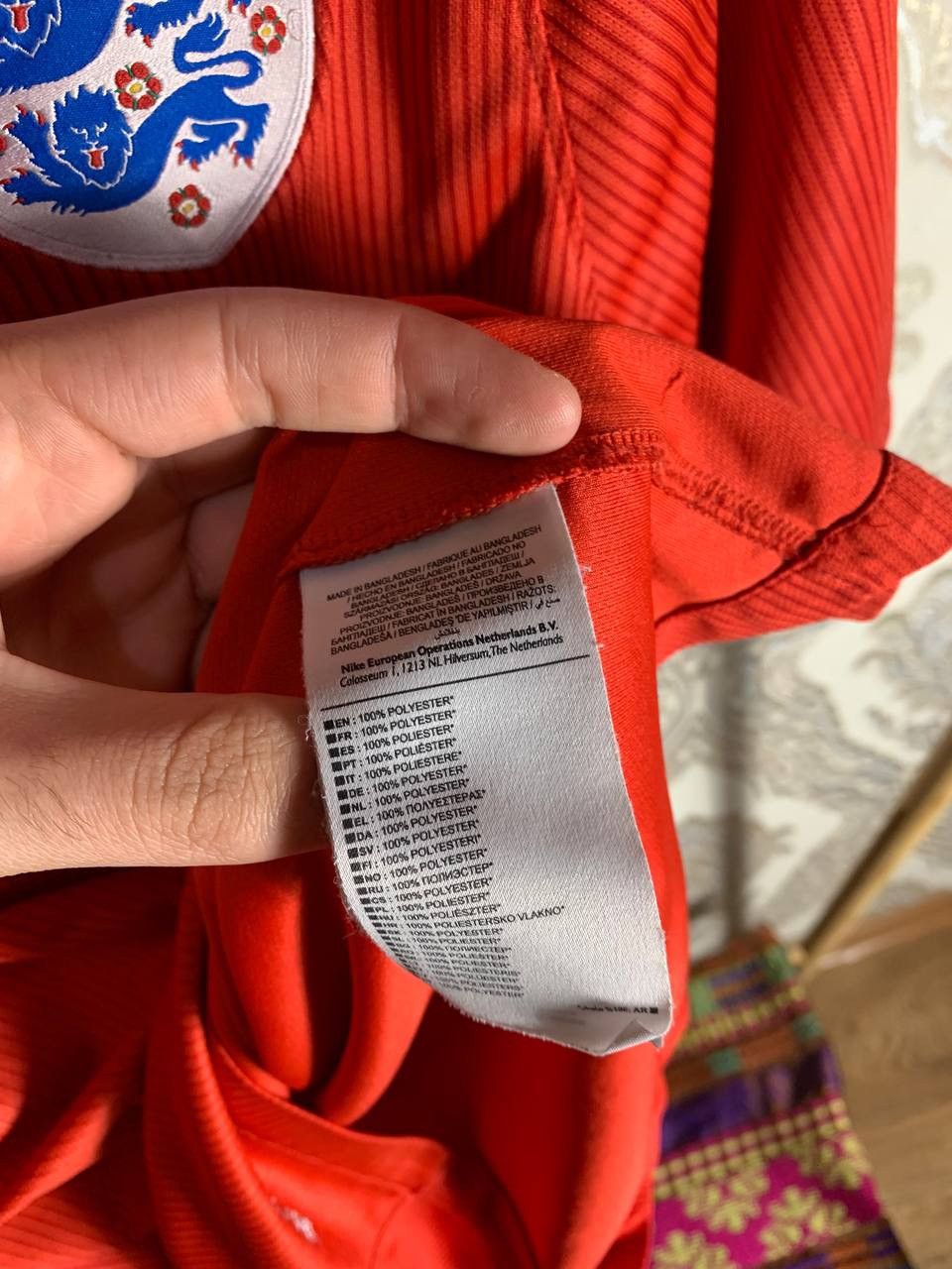 Nike × Vintage VERY RARE NIKE ENGLAND RETRO SOCCER JERSEY BLOKECORE Y2K 90s Size US M / EU 48-50 / 2 - 6 Thumbnail