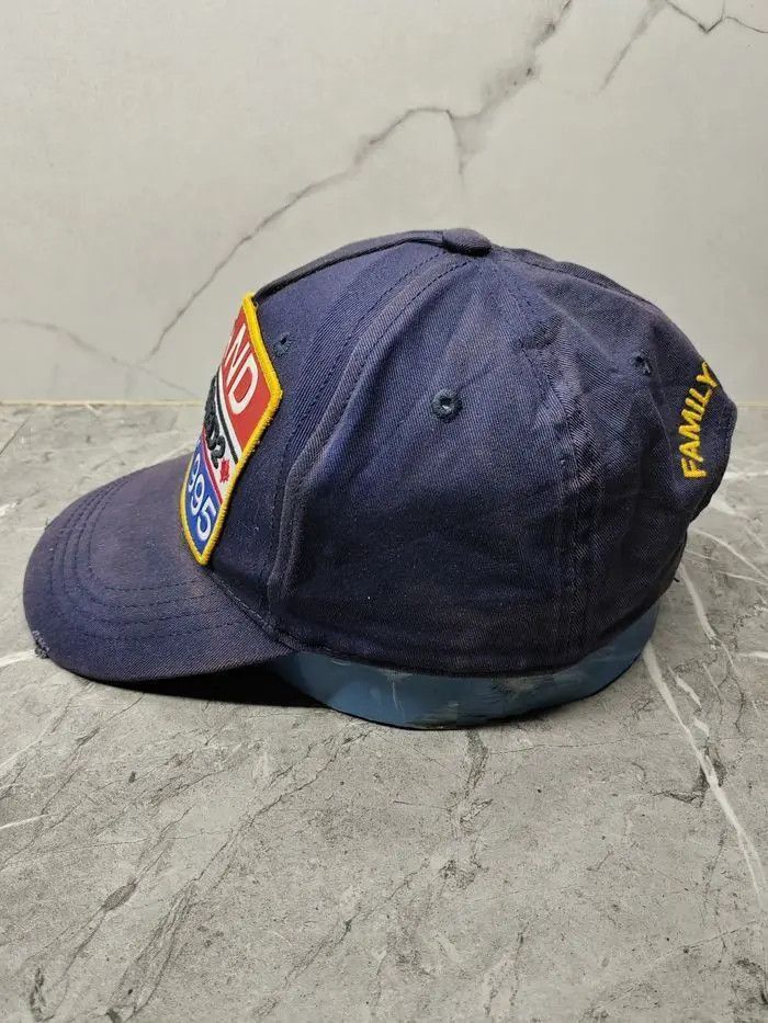 Dsquared2 Vintage Dsquared2 Distressed Style Cap Hat Size ONE SIZE - 4 Thumbnail