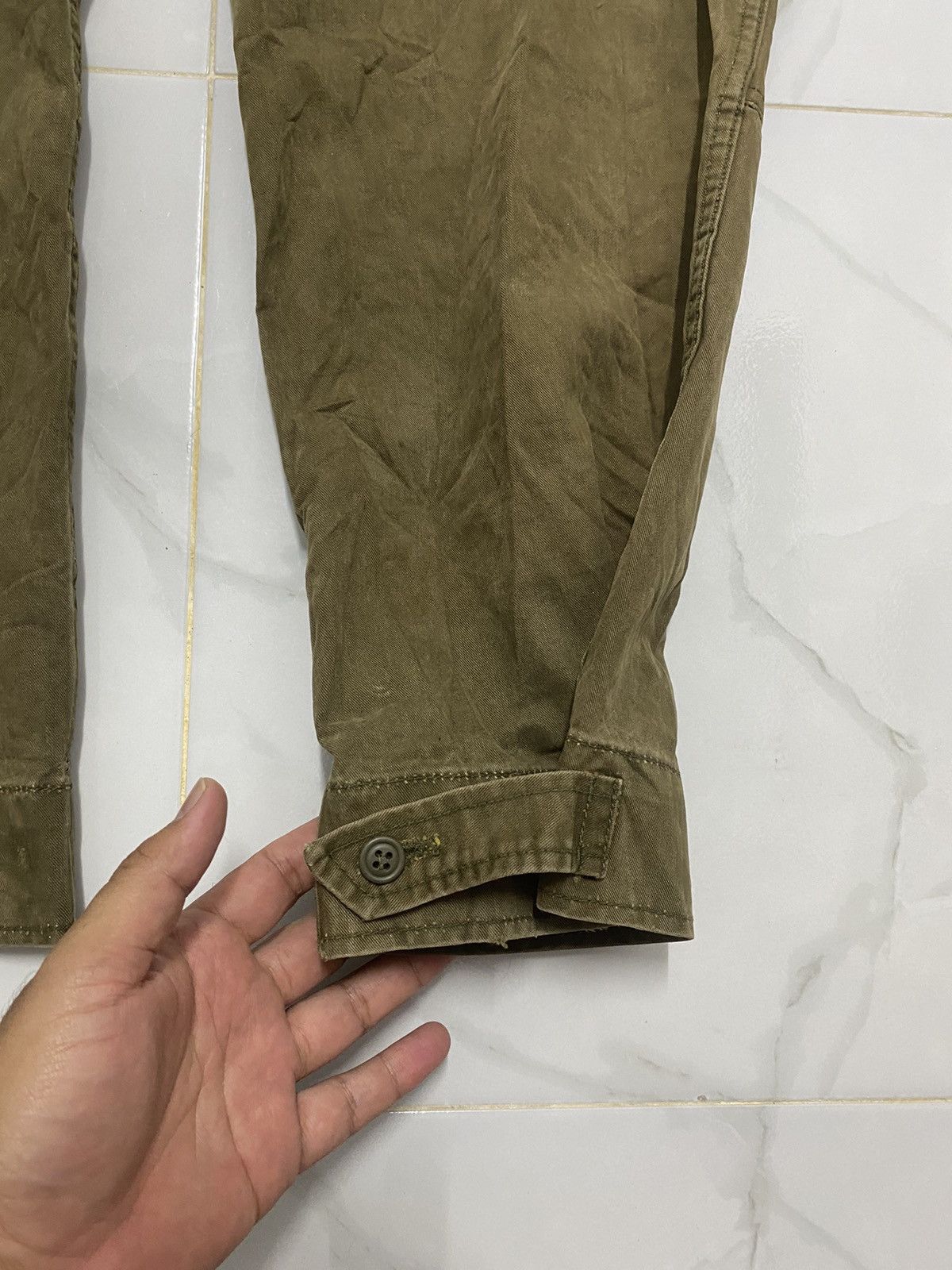 Hysteric Glamour Rare Ozone Rocks Biker Baggy Pants Size US 31 - 10 Thumbnail