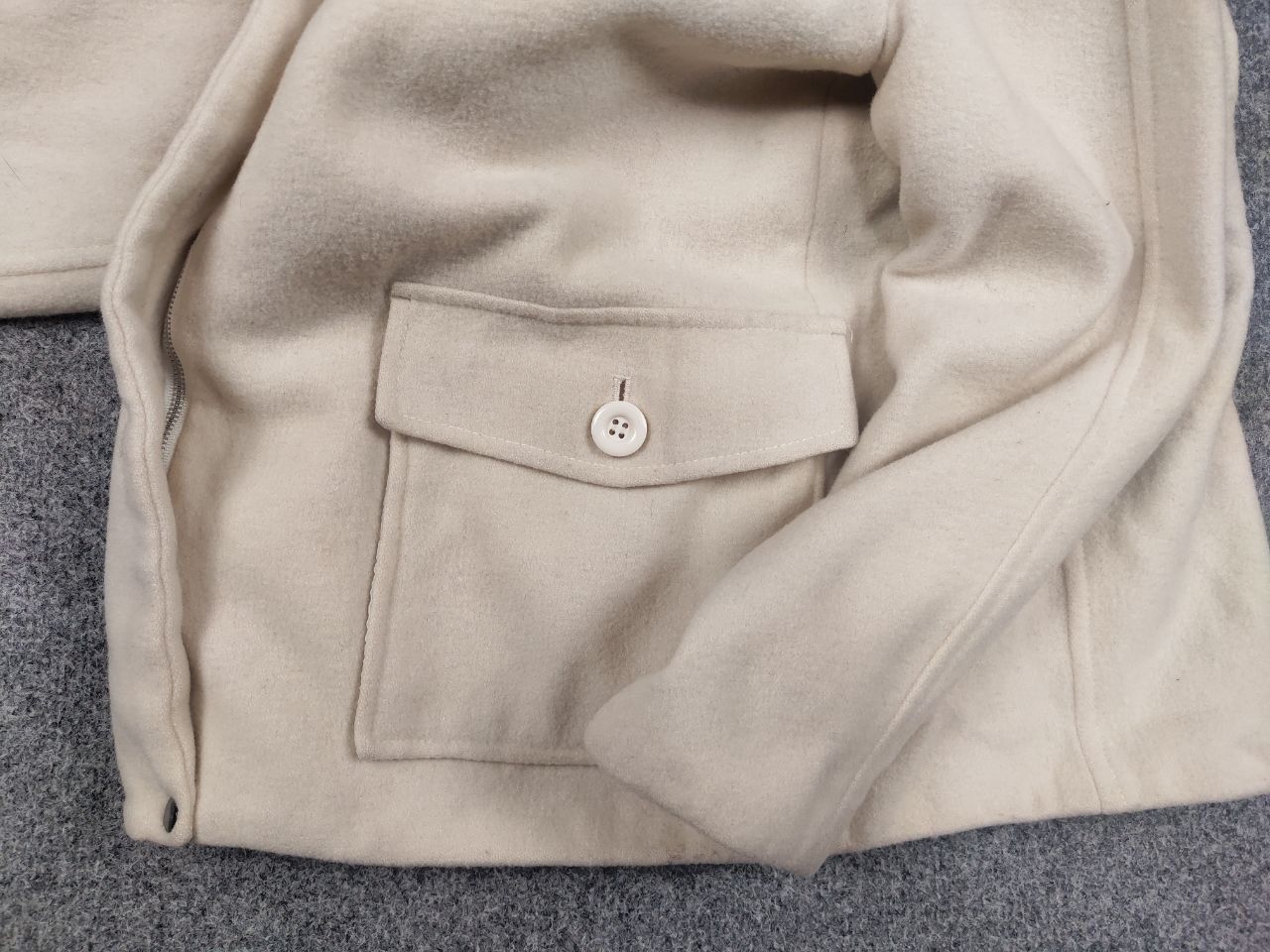 Japanese Brand Vtg 90's IY Basics by Issey Miyake Japan Wool Coat Jacket Size M / US 6-8 / IT 42-44 - 12 Thumbnail
