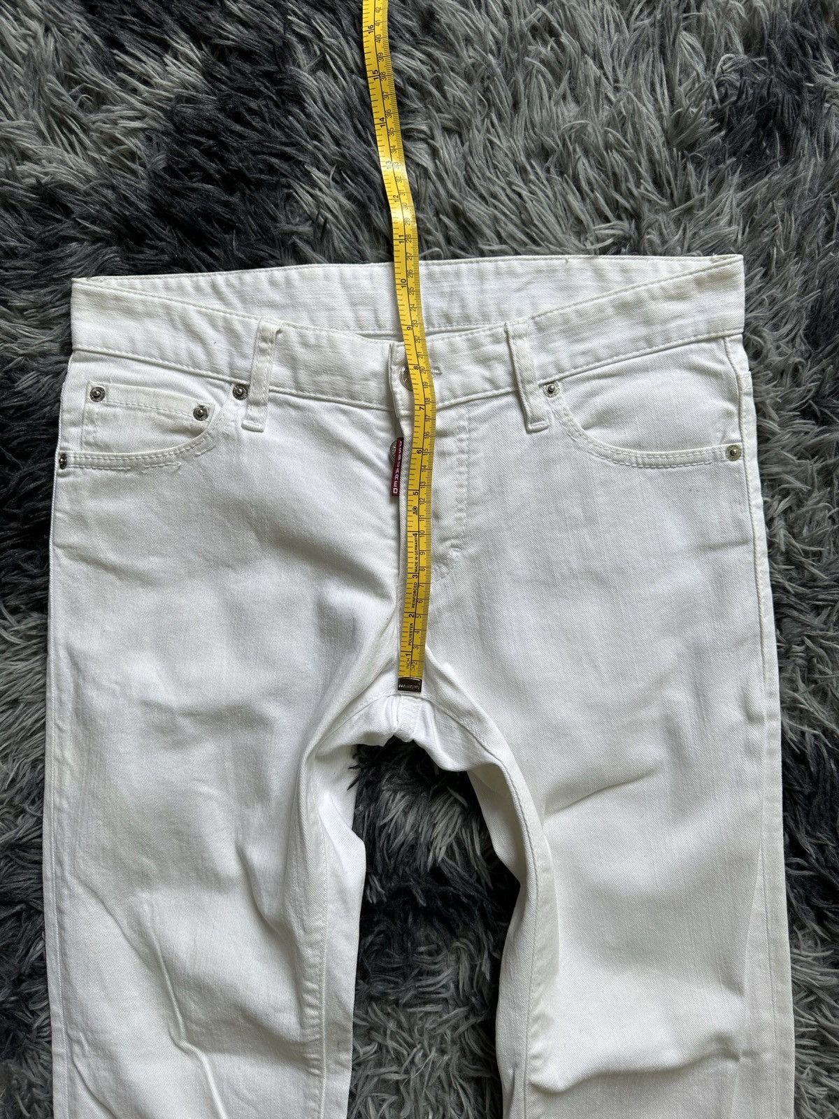 Dsquared2 [32 x 37] SS14 Dsquared White denim Made in Italy 7 pocket Size US 32 / EU 48 - 11 Thumbnail