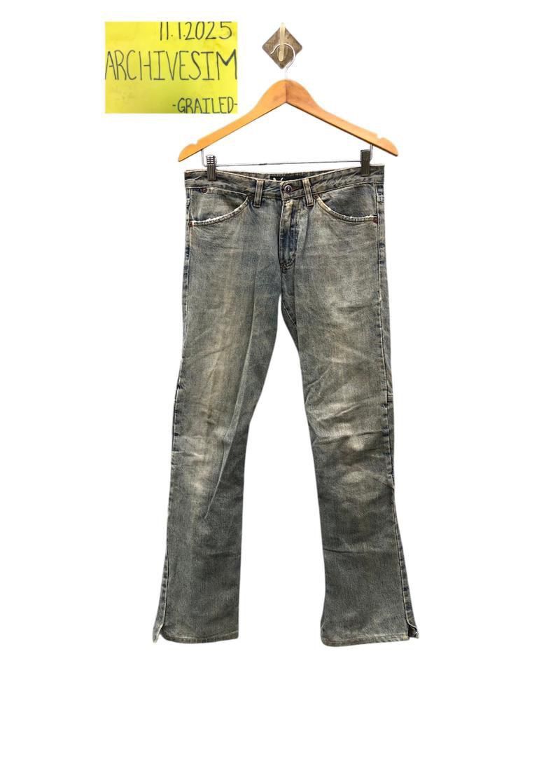 Andrew Mackenzie Andrew Mackenzie Distressed Jeans Size US 30 / EU 46 - 2 Thumbnail
