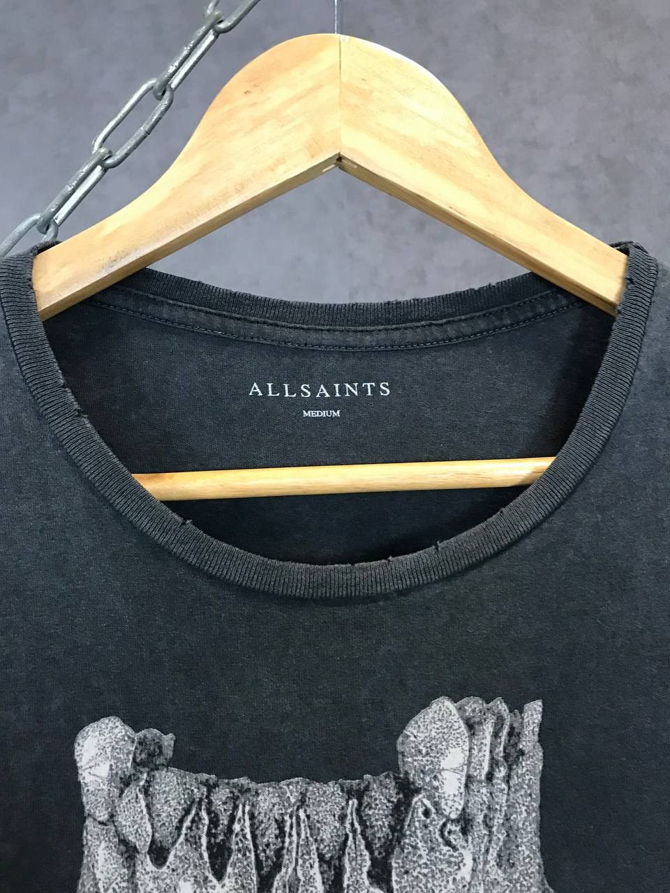 Allsaints Allsaints art distressed tee Size US M / EU 48-50 / 2 - 9 Thumbnail