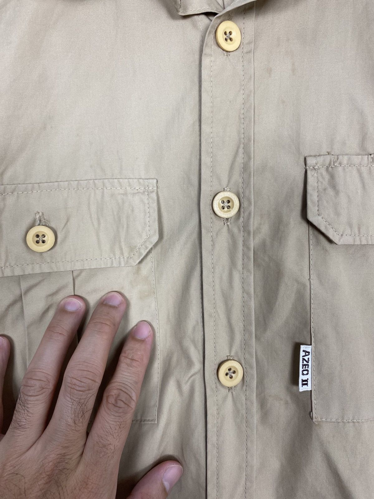 The North Face Rare‼️ Vintage The North Face Utility Shirt Size US M / EU 48-50 / 2 - 9 Thumbnail