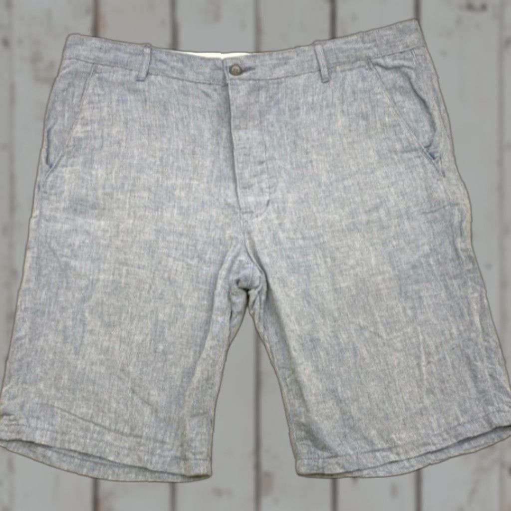Levi's Levi's Chino Shorts Men's 36x10 Blue Chambray Linen Cotton 4963 Chino Size US 36 / EU 52 - 1 Thumbnail