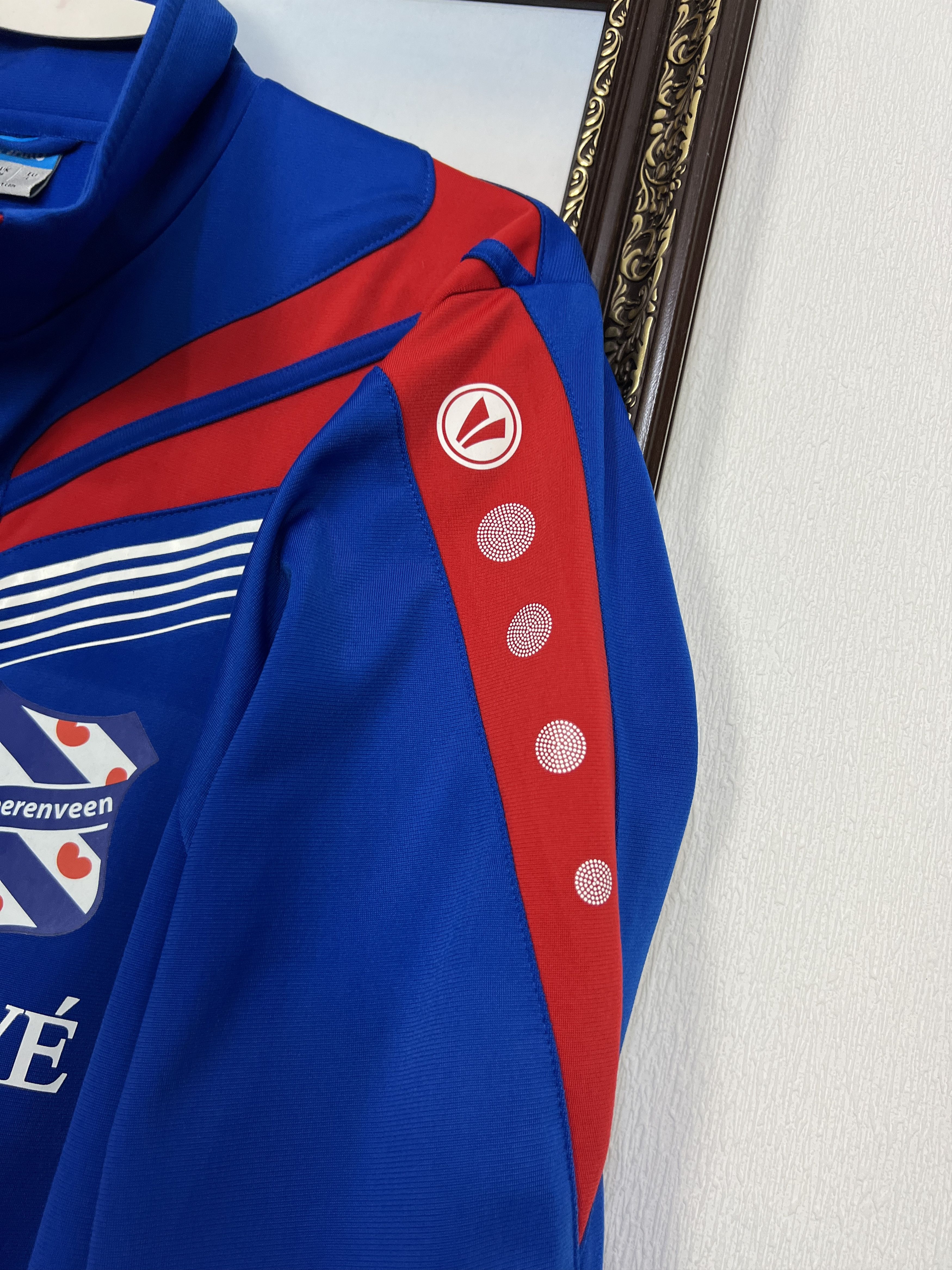 Vintage Jako SC Heerenveen Football Jacket Soccer Track Top Zip Rare Size US M / EU 48-50 / 2 - 5 Thumbnail