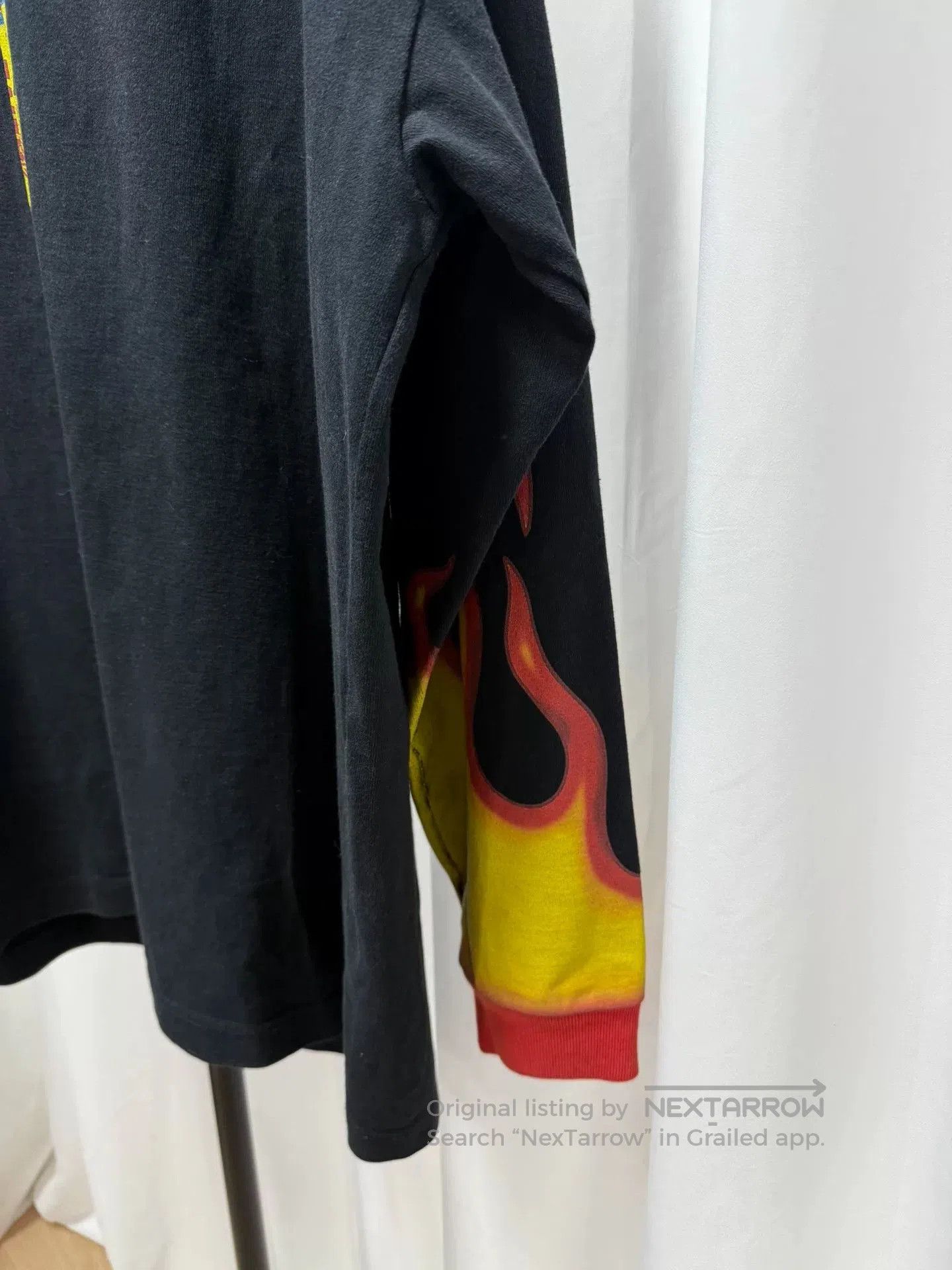 Vetements Vetements Flame Long Sleeve T-Shirt. Size US L / EU 52-54 / 3 - 4 Thumbnail