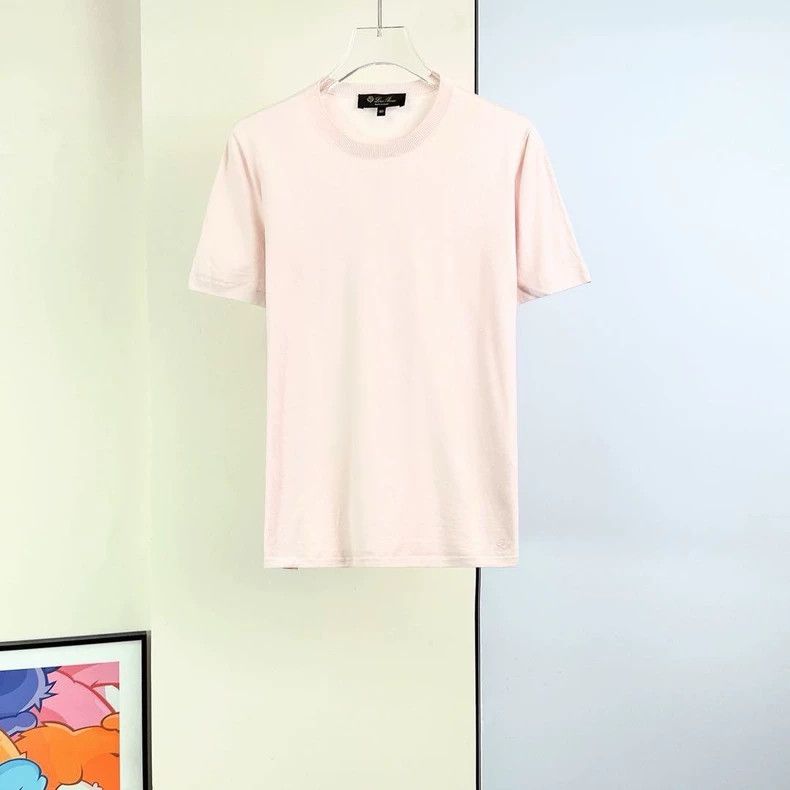 Loro Piana LORO PIANA Pink short-sleeved top Size XS / US 0-2 / IT 36-38 - 1 Thumbnail