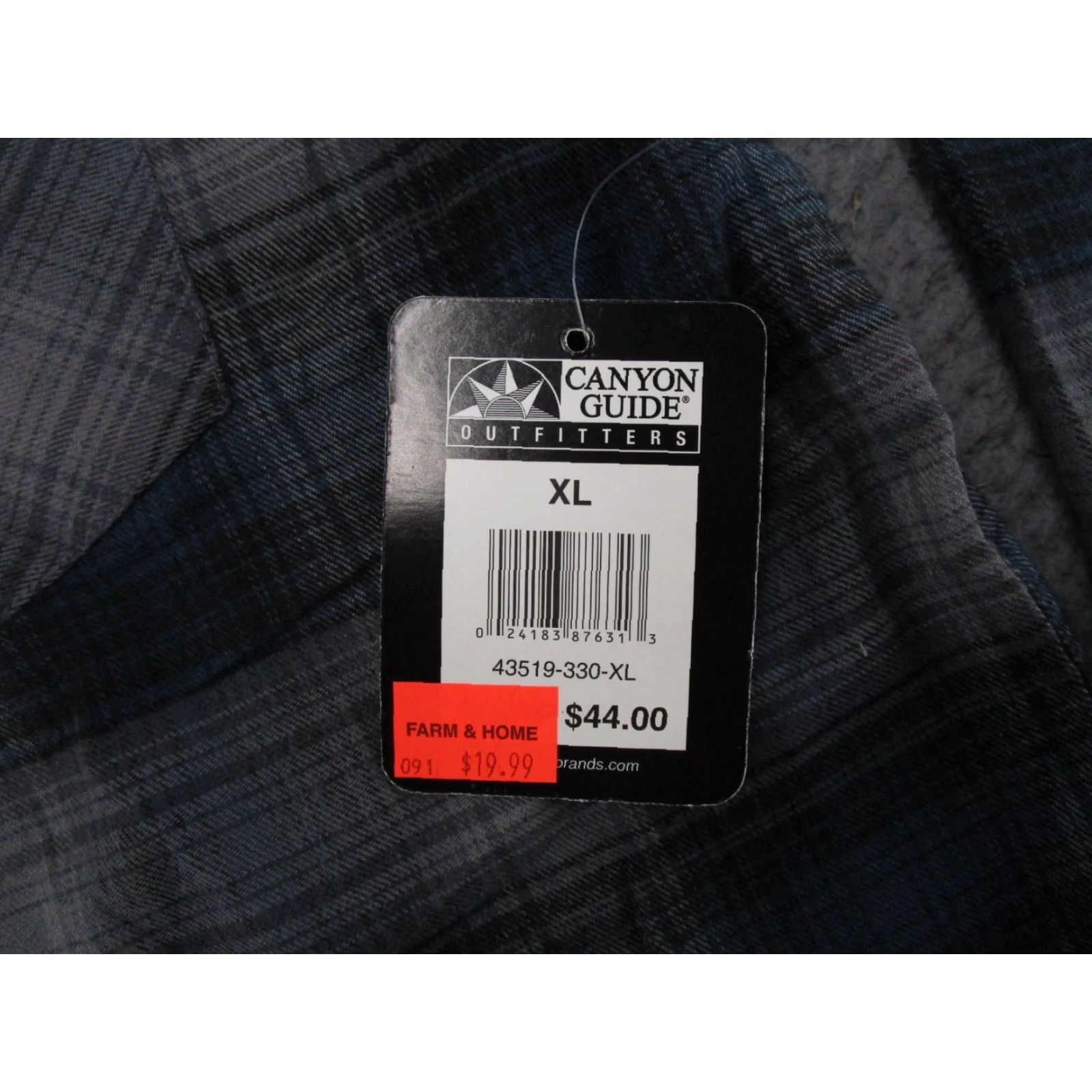 Vintage VINTAGE Canyon River Blues Western Shirt Mens XL Plaid Long Sleeve Pearl Snap Rodeo NEW Size US XL / EU 56 / 4 - 4 Thumbnail