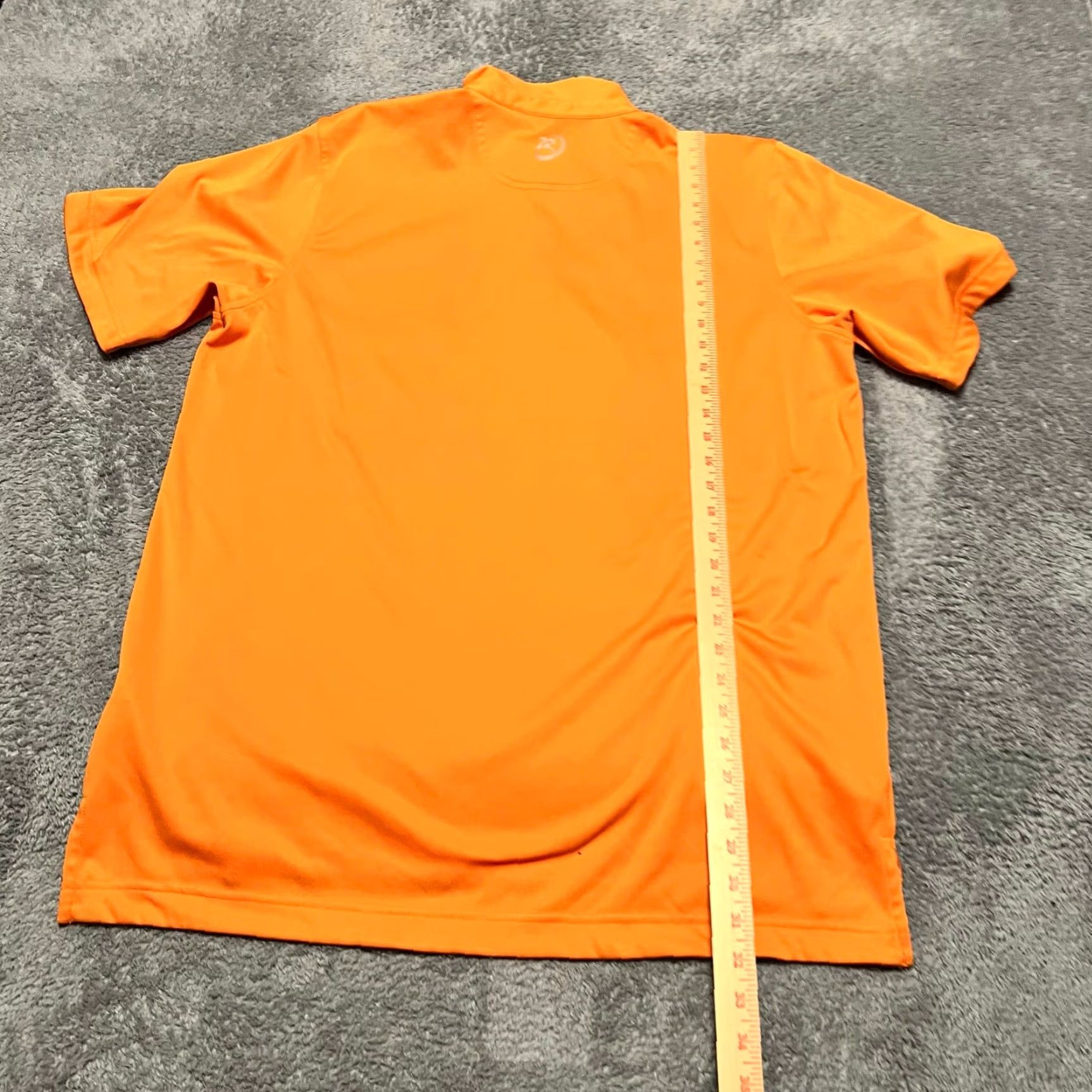 Vintage Zero Restriction Polo Shirt Men XL Orange Performance Tour Series Golf Size US XL / EU 56 / 4 - 5 Thumbnail