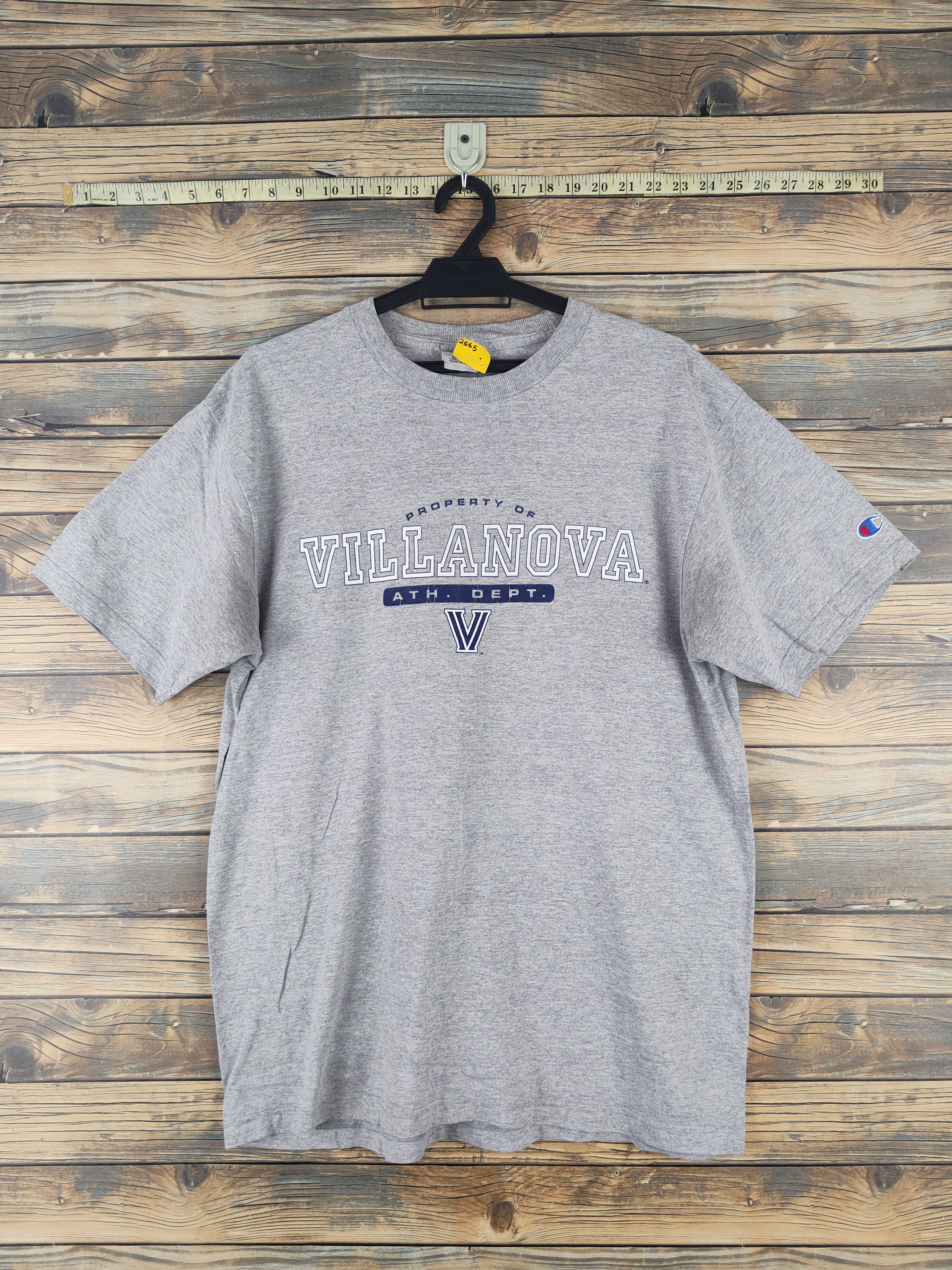 Champion DL Champion Villanova Gray Short Sleeve T-shirt #2565 Size US L / EU 52-54 / 3 - 1 Thumbnail