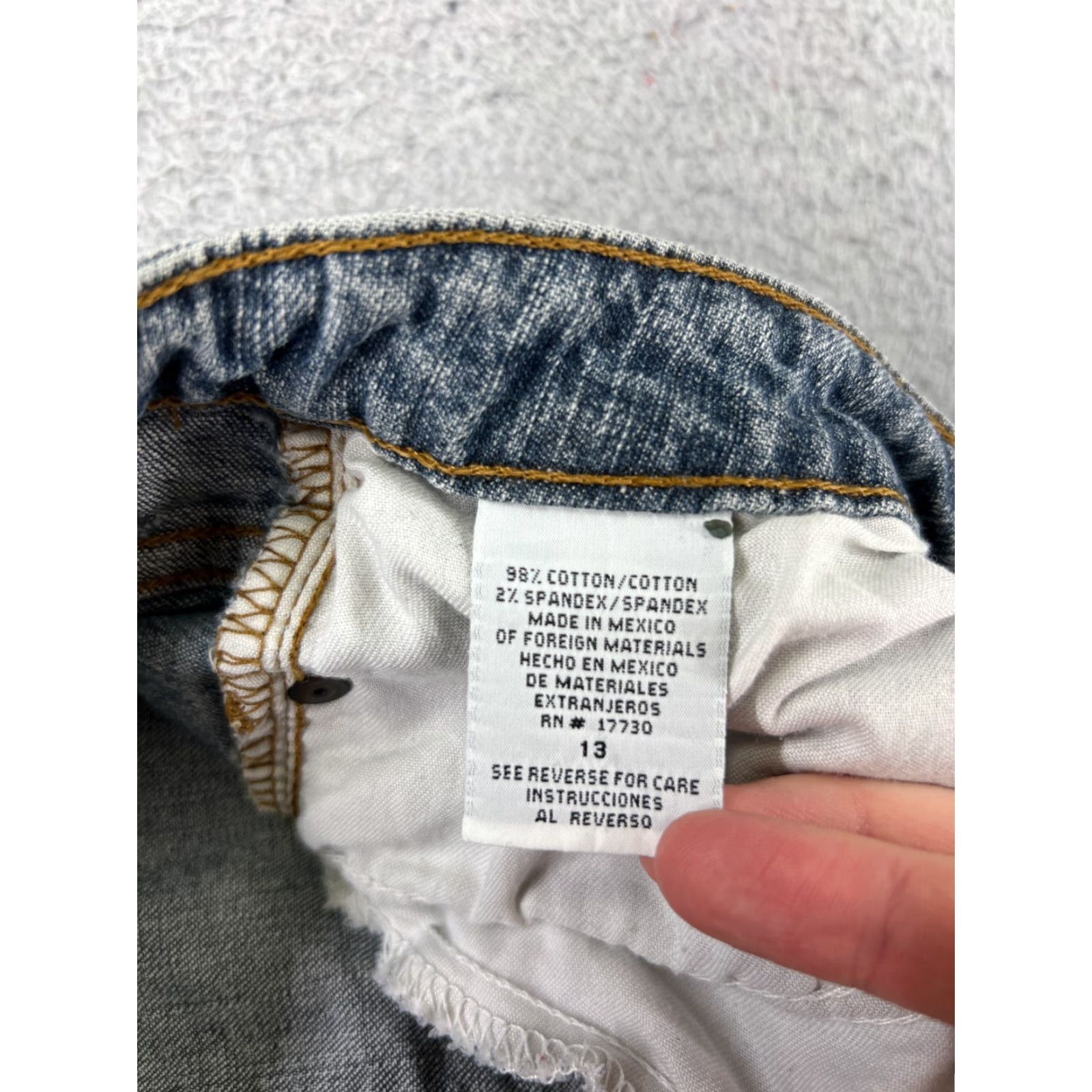 Mossimo Mossimo Jeans Women 13 Blue Denim Flared Mid Rise Cotton Blend 30x29 5-Pocket Size 34" / US 12 / IT 48 - 4 Thumbnail