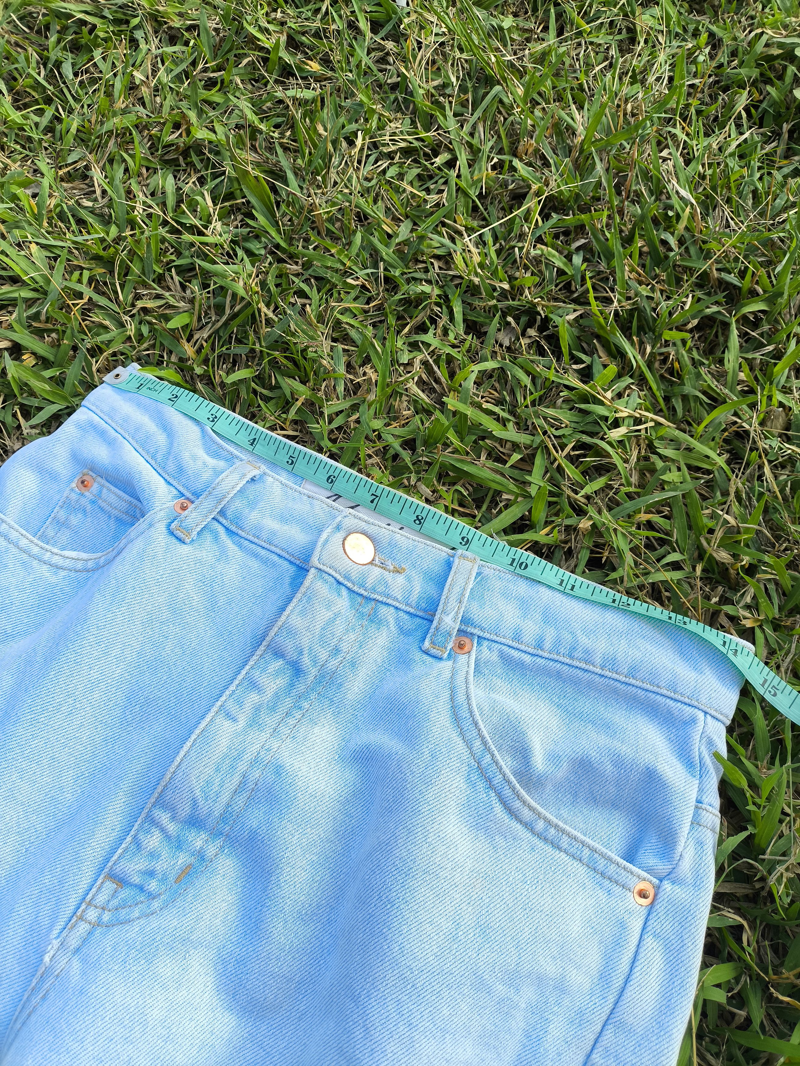 Martine Rose Martine rose denim jeans pants Light blue Size US 29 - 6 Thumbnail
