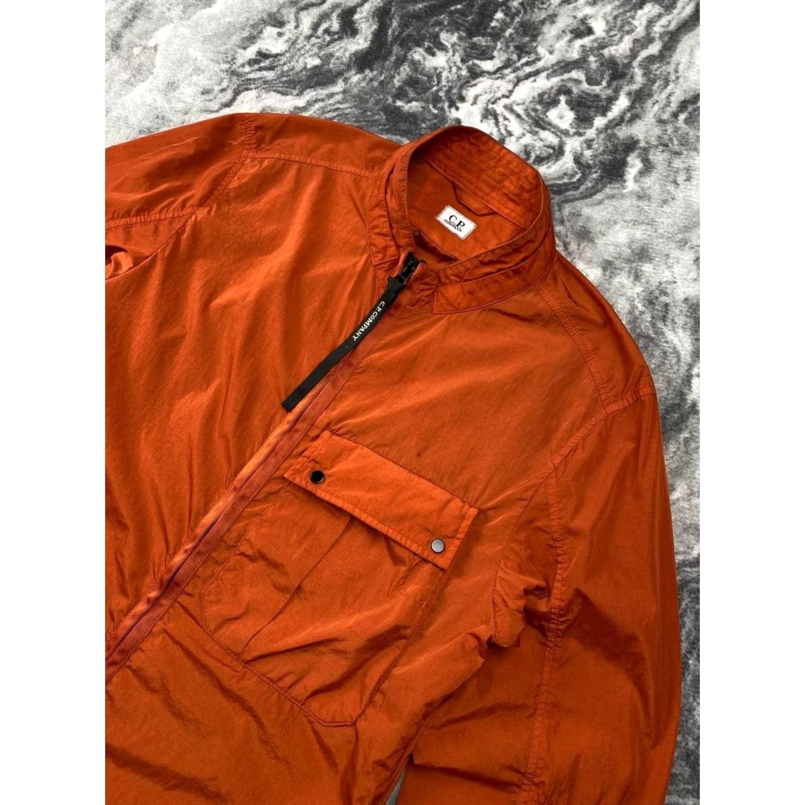 Vintage C.P. Company Chrome-R Mixed Goggle Overshirt Men Size M Orange Jacket Windbreaker Spring Nylon Zip Casual Mens Size US M / EU 48-50 / 2 - 4 Thumbnail